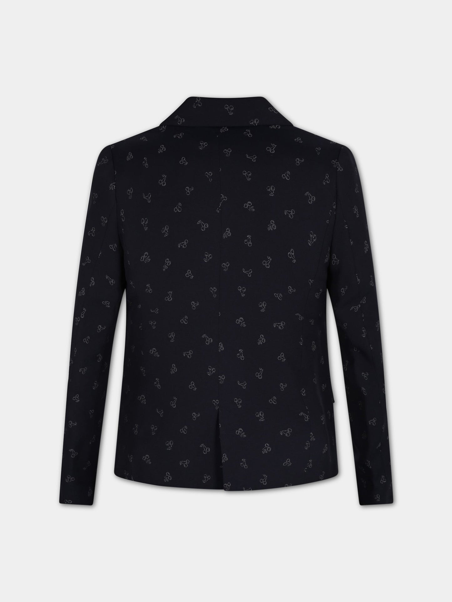 Giacca blu per donna con ciliegie,Bonpoint,H20JANETY 970