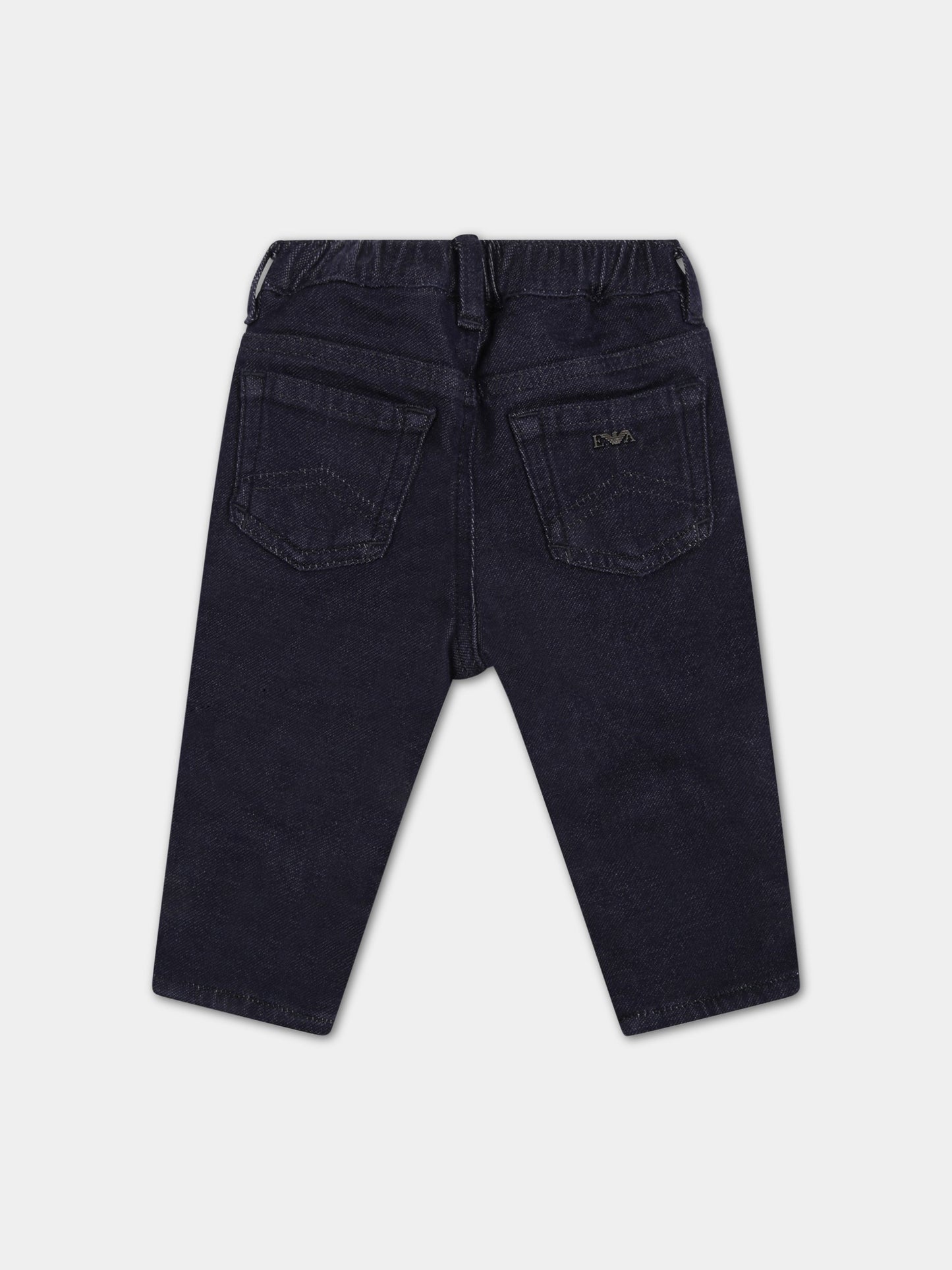 Jeans blu per neonato,Armani Junior,6KHJ09 4D2AZ 0941