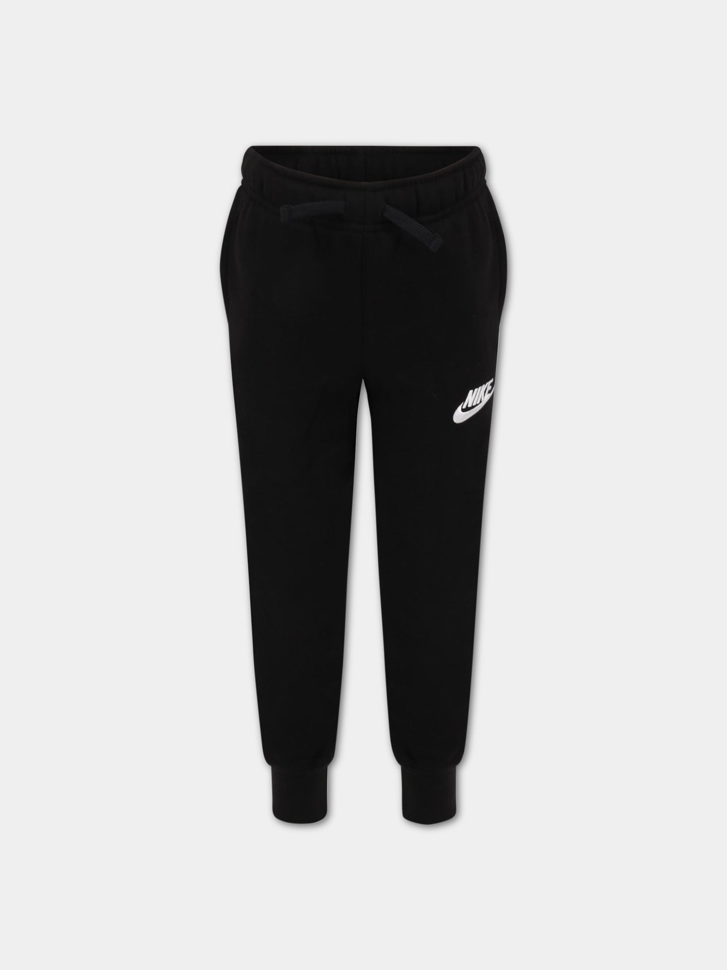 Pantalone nero per bambini con logo,Nike,8UB252 023