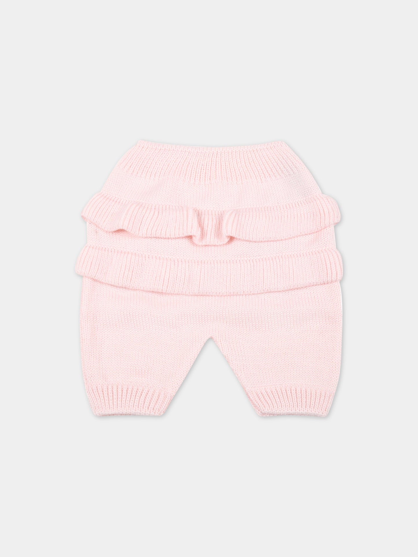 Pantalone rosa per neonata,Little Bear,5008 CIPRIA