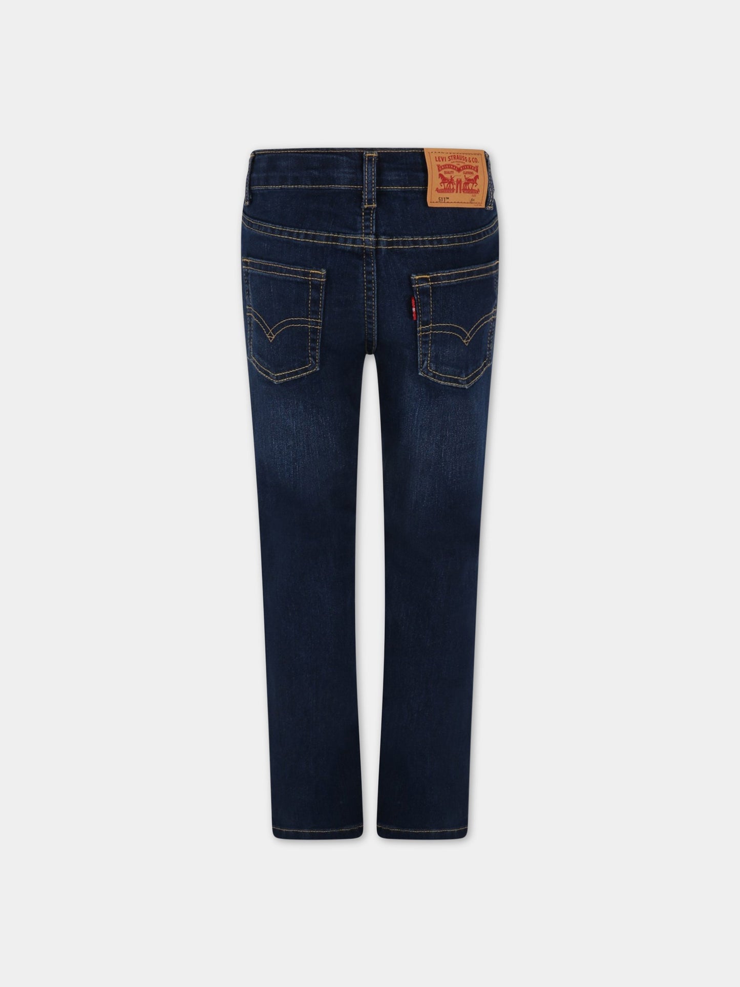 Jeans 511 blu denim per bambino,Levi's Kids,LKE2006 D5R