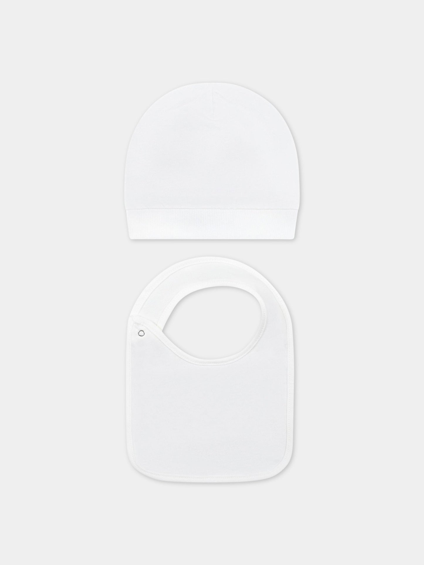 Set bianco per neonati con Teddy Bear,Moschino Kids,MUY04Y LAA03 10063