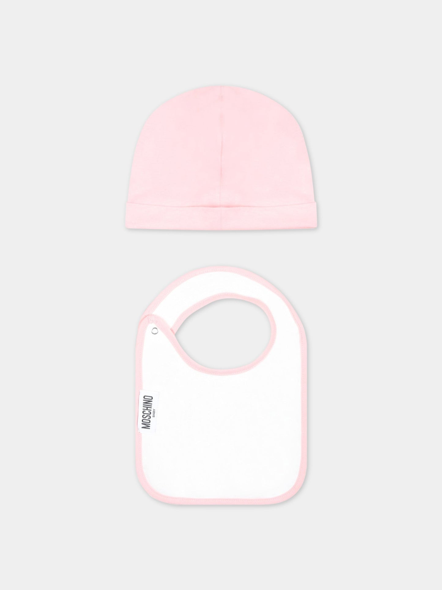 Set multicolor per neonata con Teddy Bear,Moschino Kids,MPY03E LAA03 50209