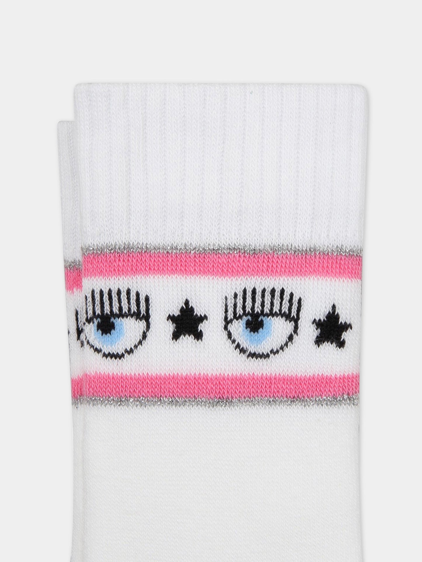 Set multicolor per bambina con iconici occhi,Chiara Ferragni Collection,59A000 1084 026F