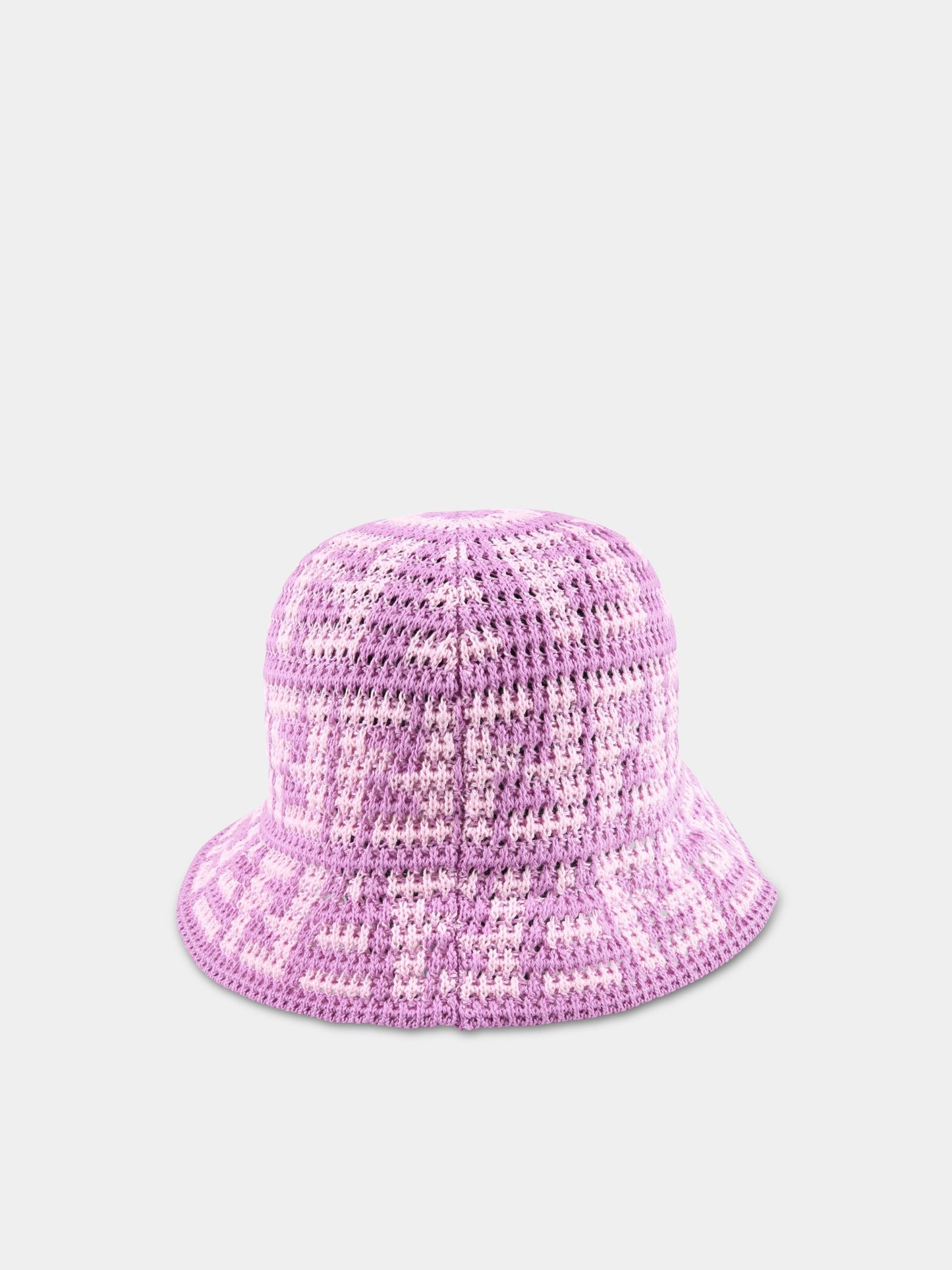 Cloche fucsia per bambina con FF rosa,Fendi Kids,JUP056 AMRC F1K5B