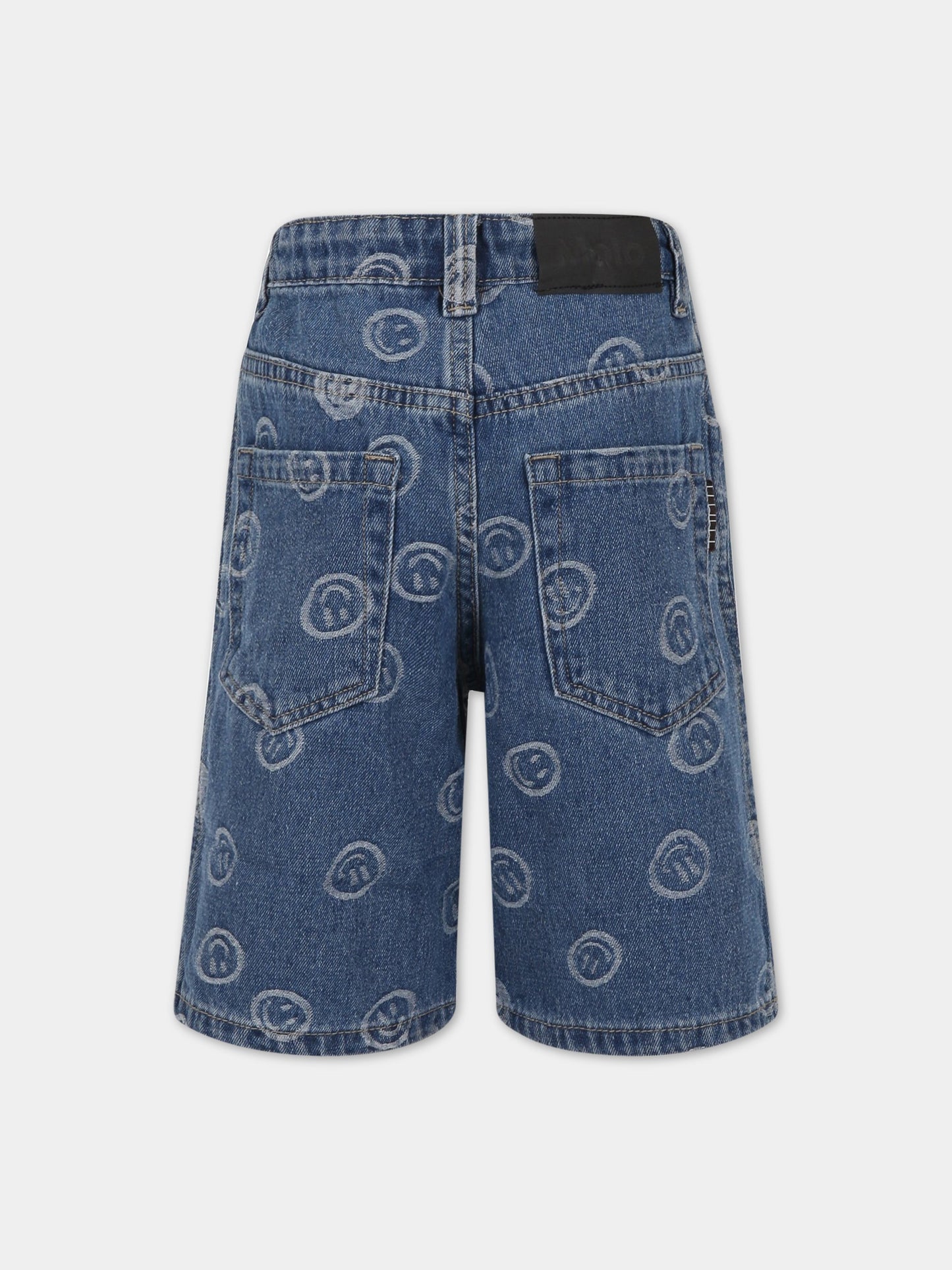 Bermuda blu per bambino con smile,Molo,6S23H104 6791