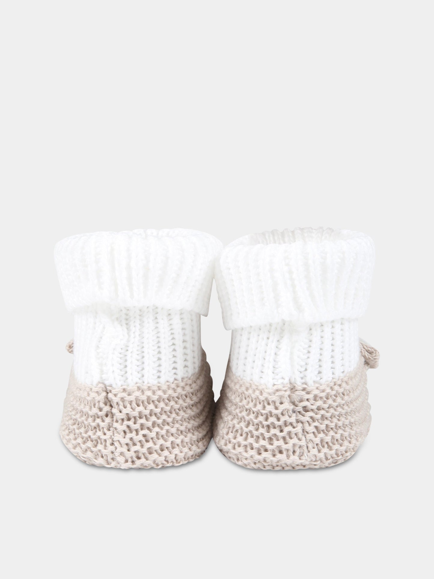 Babbucce multicolor per neonati,Little Bear,6112 BIANCO/CORDA