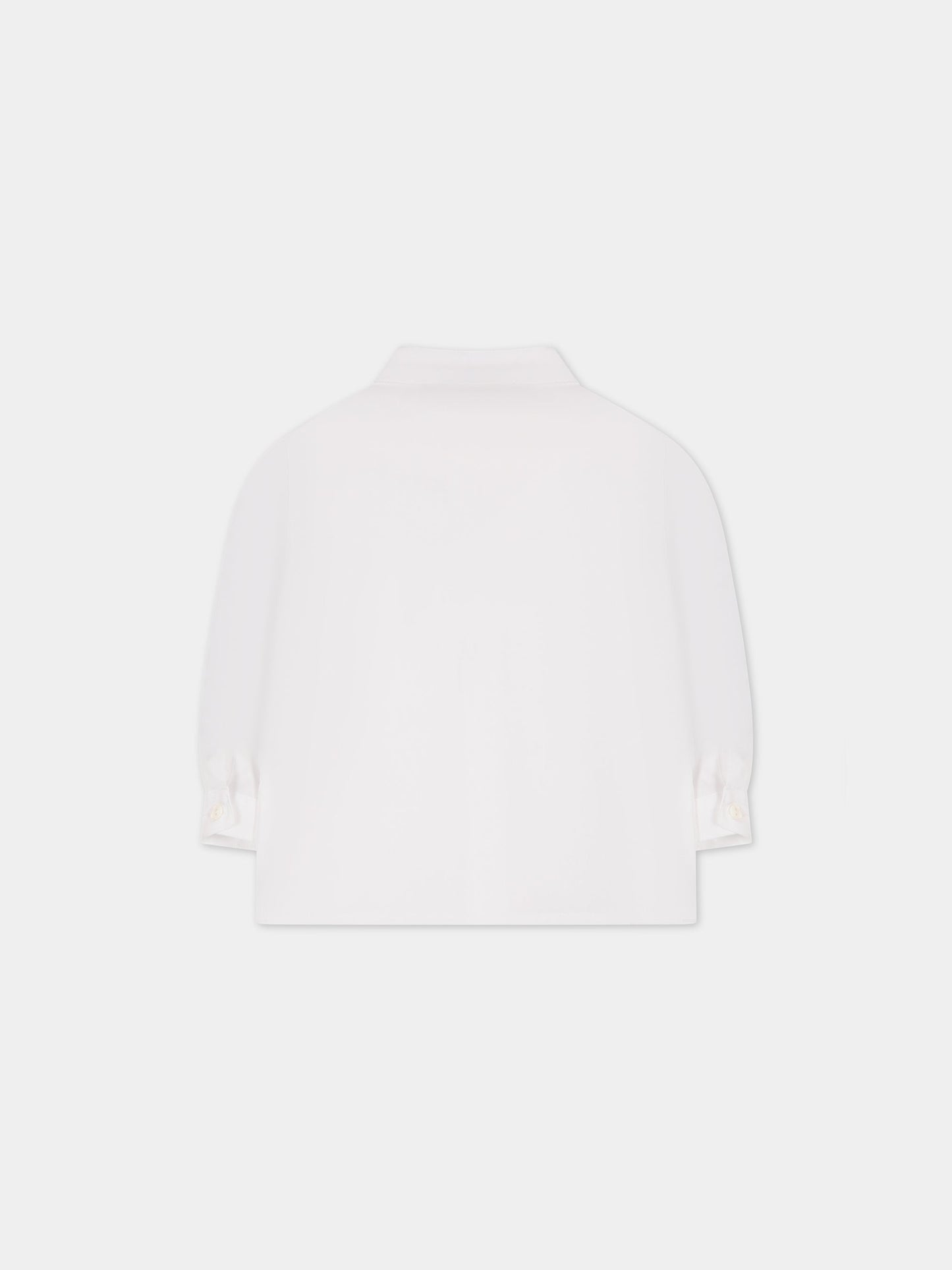 Camicia bianca per neonato,Little Bear,6210 BIANCO