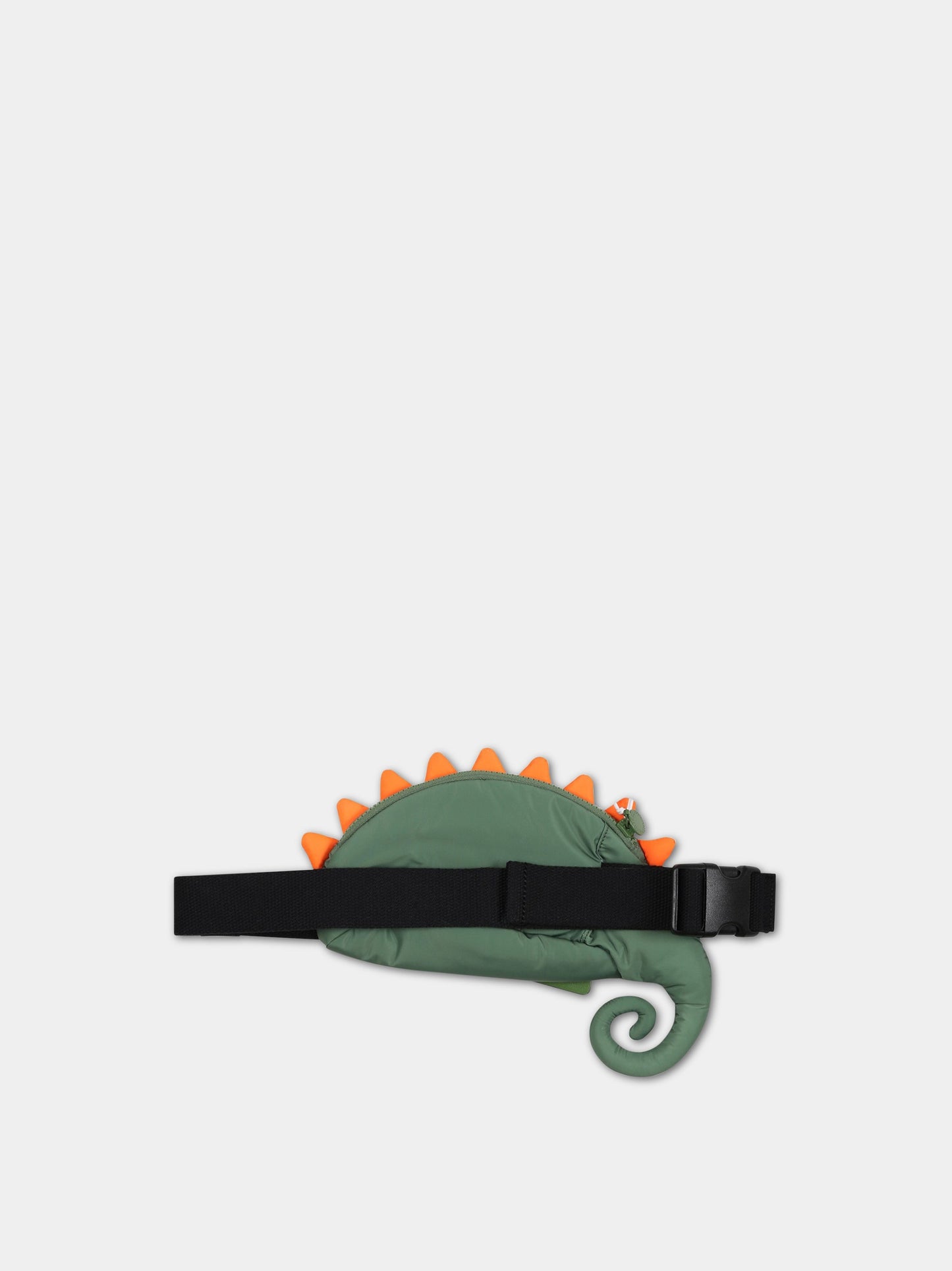 Marsupio verde per bambino con stampa,Stella Mccartney Kids,TS0P08 Z0537 715