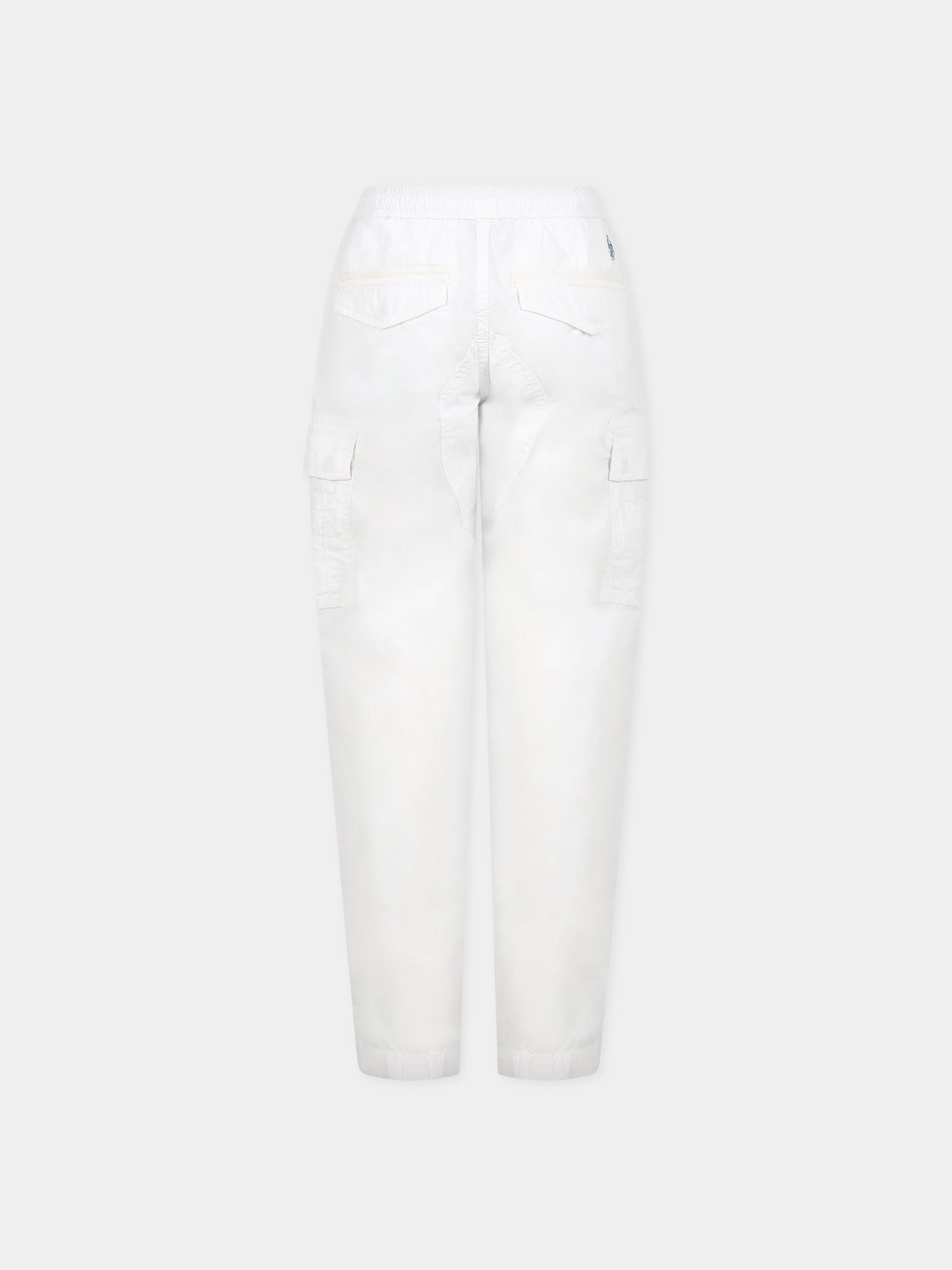 Pantaloni bianco per bambino con logo,North Sails,775374 000 0101