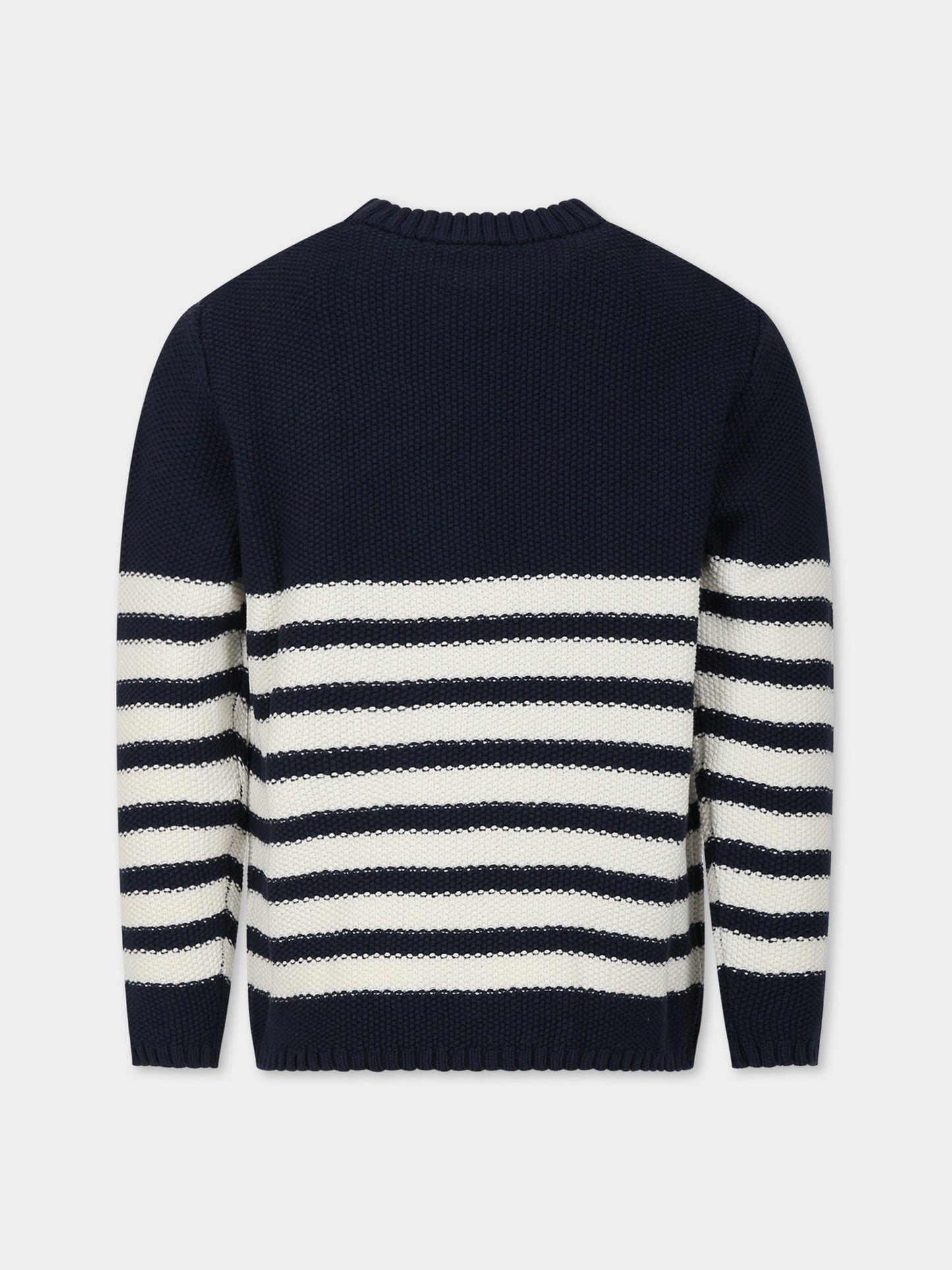 Maglione multicolor per bambino con logo,North Sails,796166 000 C001