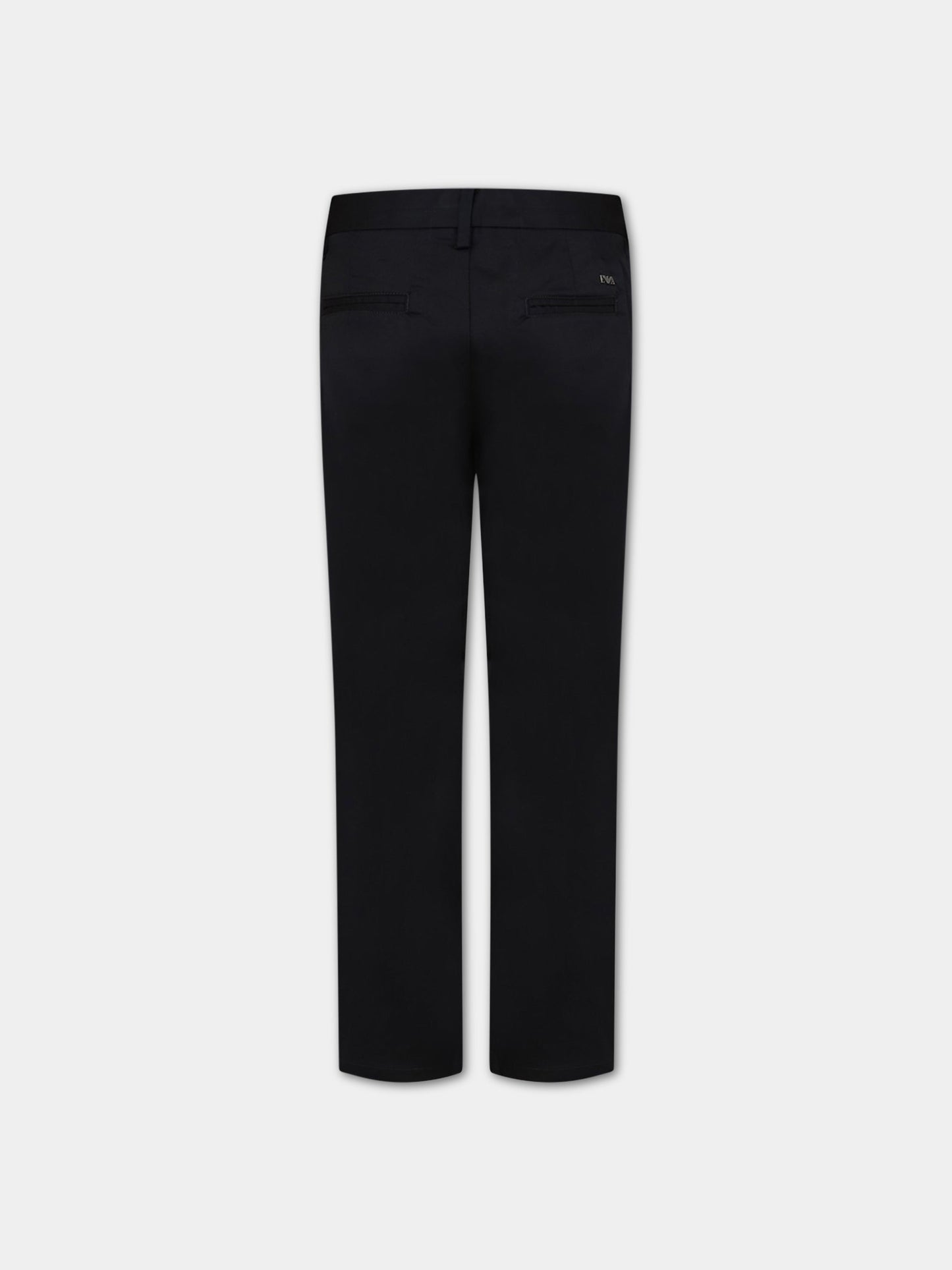 Pantaloni blu per bambino con logo,Armani Junior,3R4PJG 1NJ7Z 0920