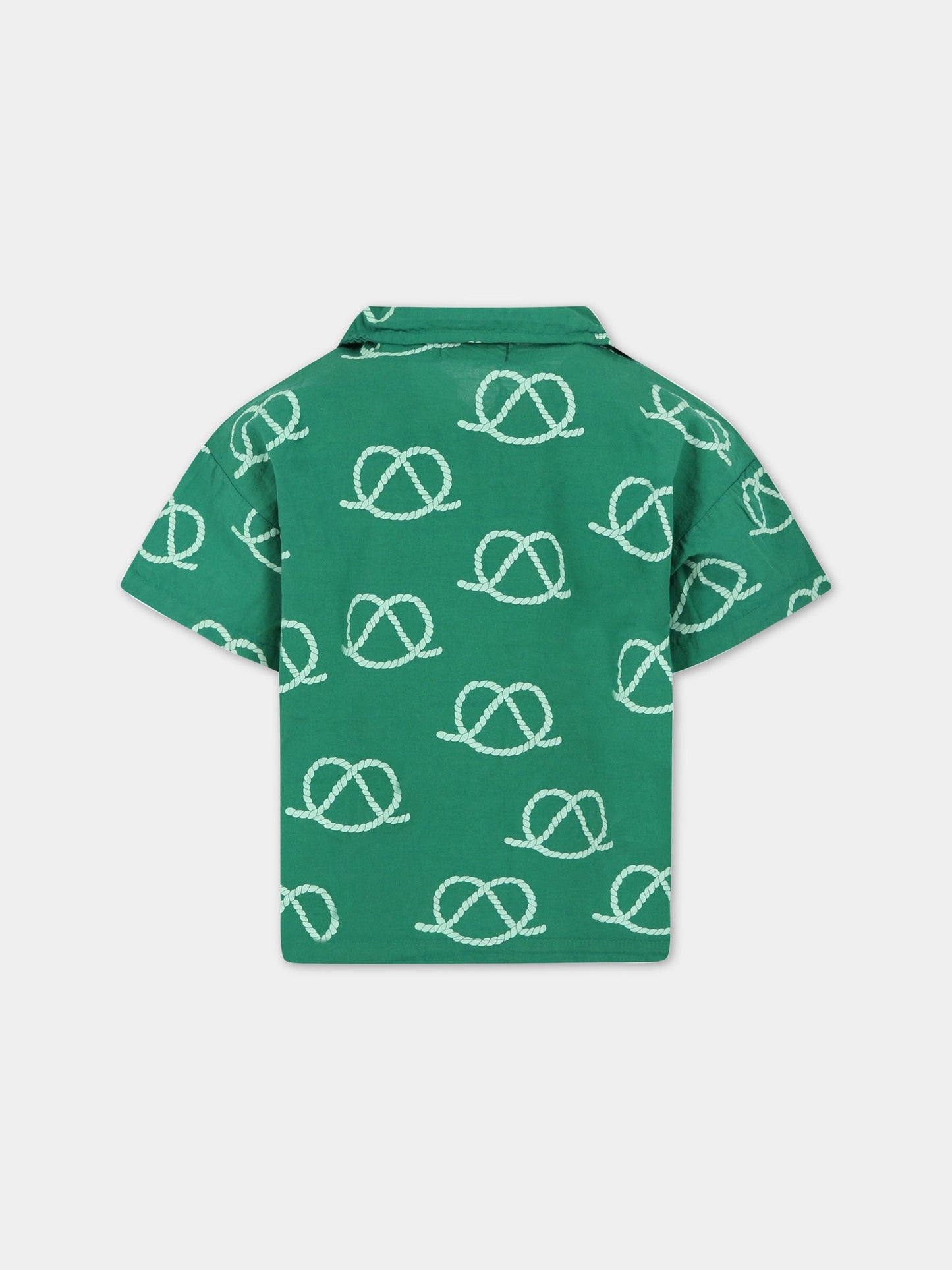Camicia verde per bambino,Bobo Choses,123AC105