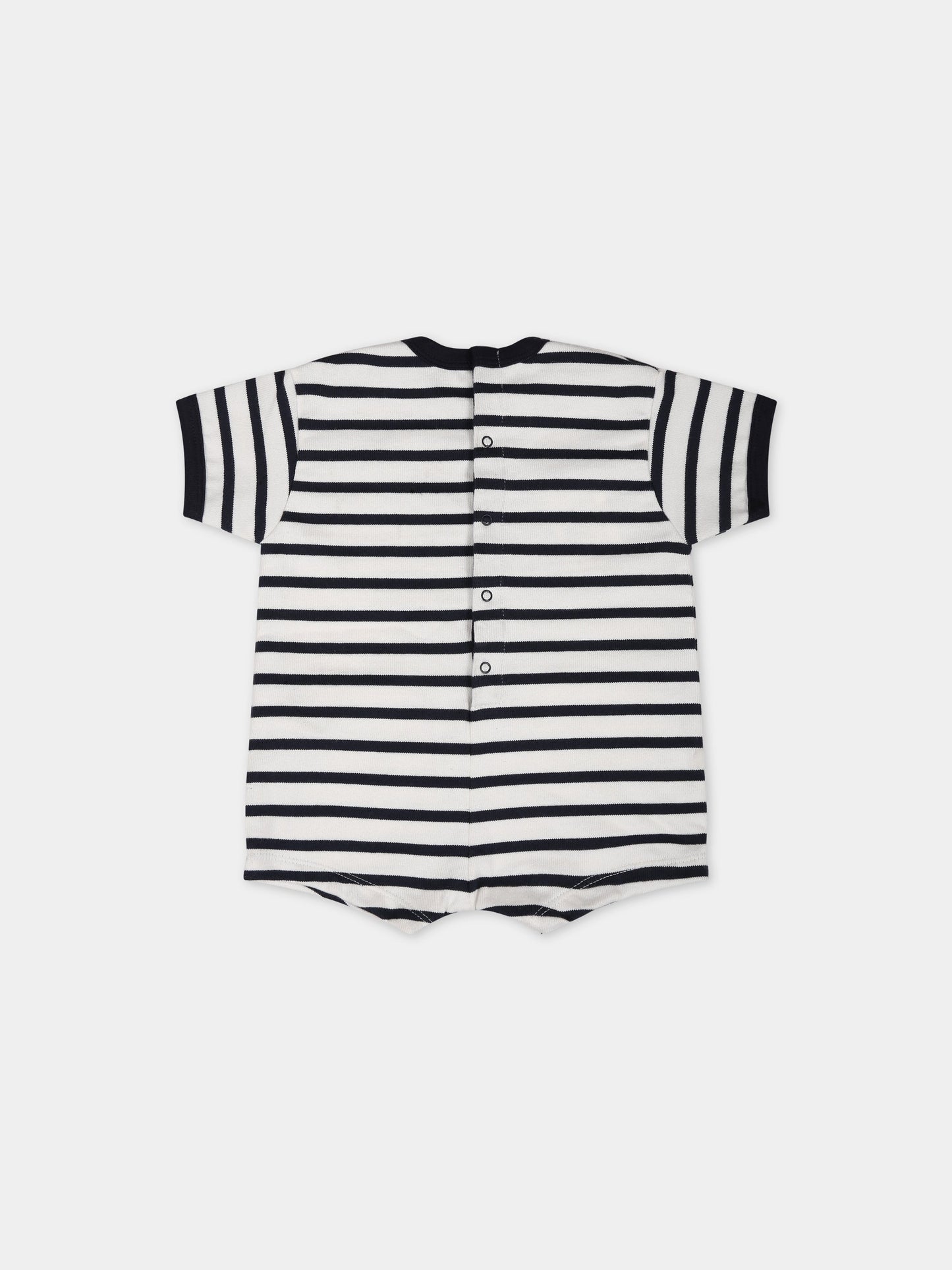 Pagliaccetto multicolor per neonato,Petit Bateau,A07AL MARSHMALLOW/SMOKING