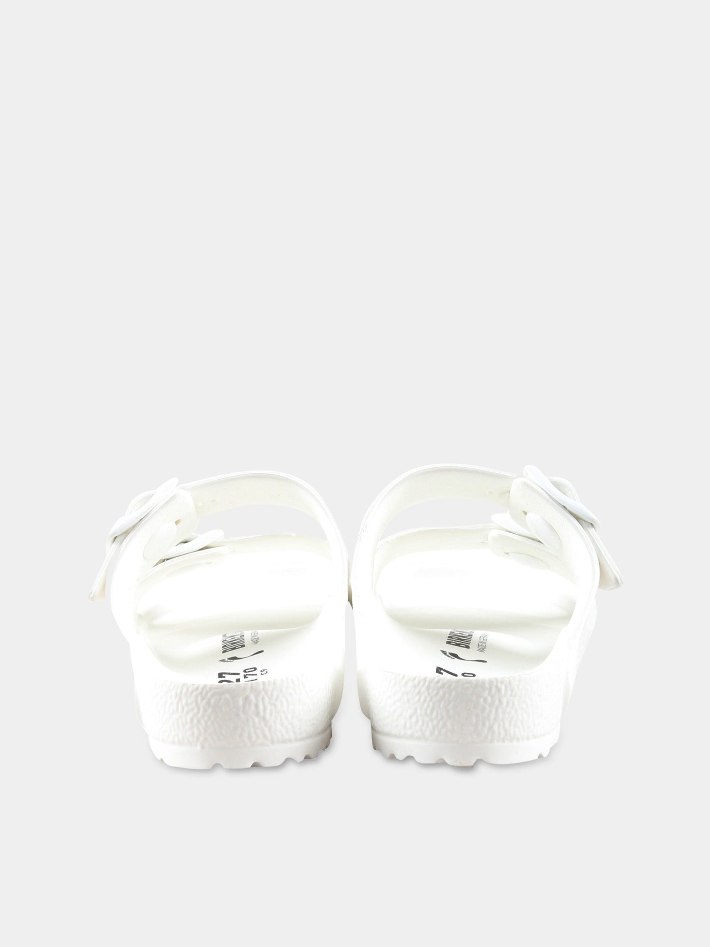 Sandali bianchi Arizona Eva kids per bambini con logo,Birkenstock,1018941