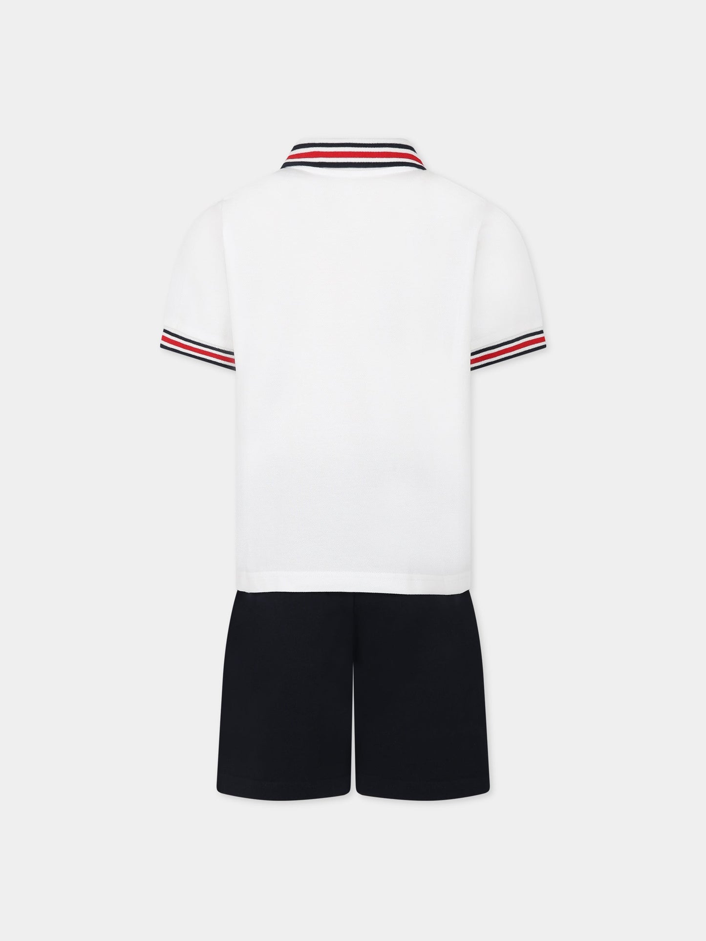 Completo multicolor per bambino con logo,Moncler Kids,954 8M00029 8496W 002