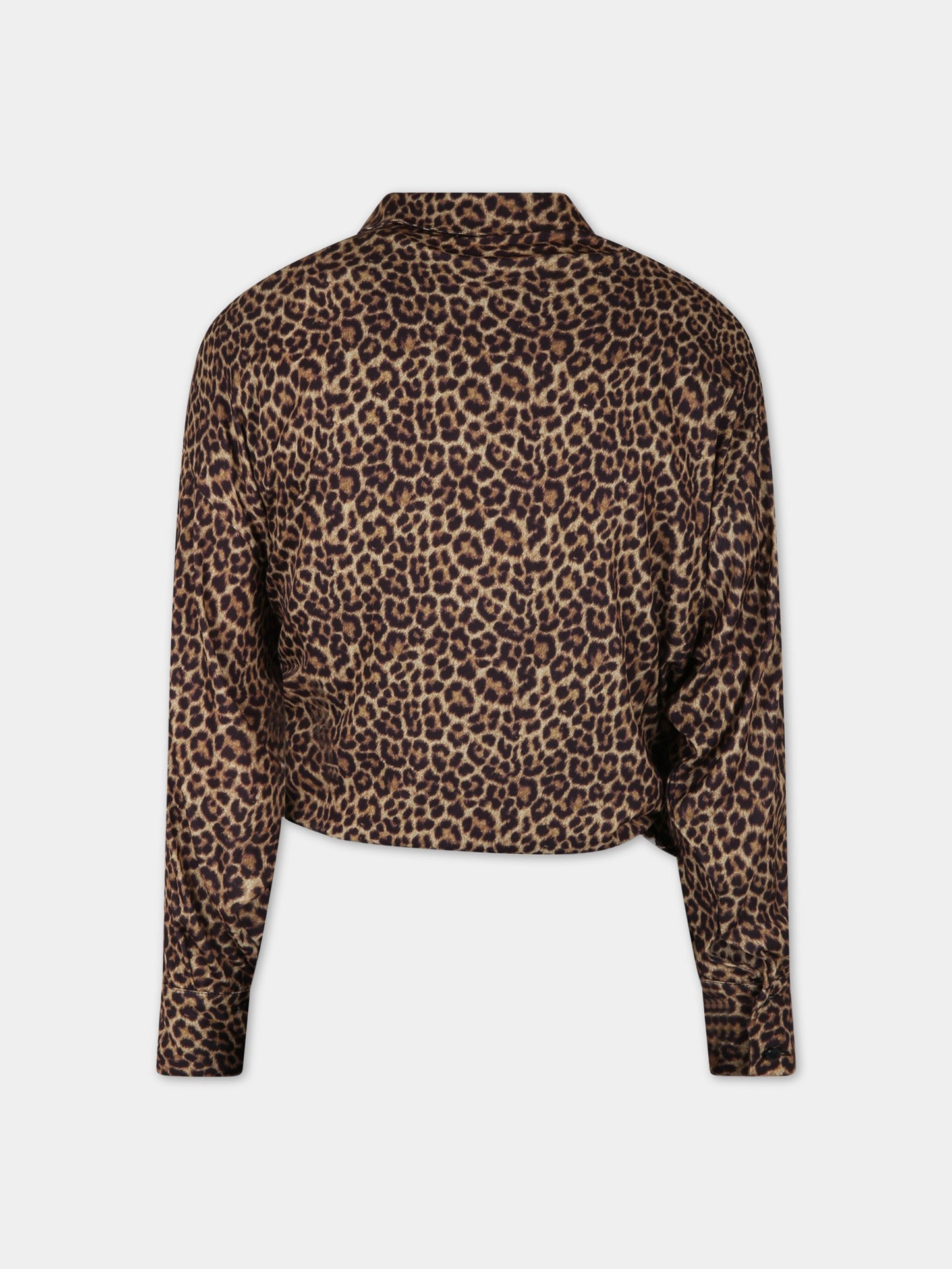 Camicia multicolor da donna con stampa maculata,Matineè,DM4005 EVELYNE MACULATO