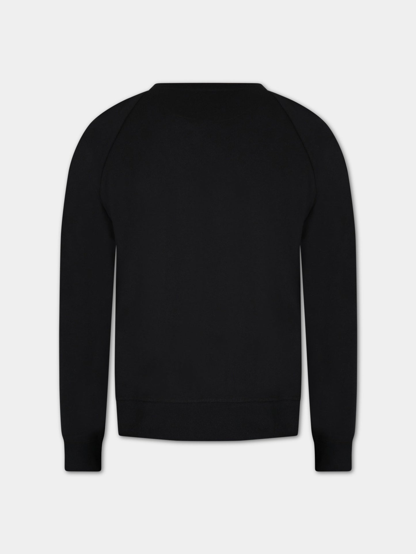 Felpa nera per bambina con logo,Levi's Kids,4EF955 023