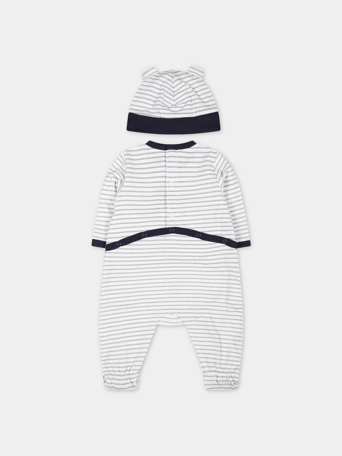 Set bianco per neonato con logo,Hugo Boss,J98360 10B