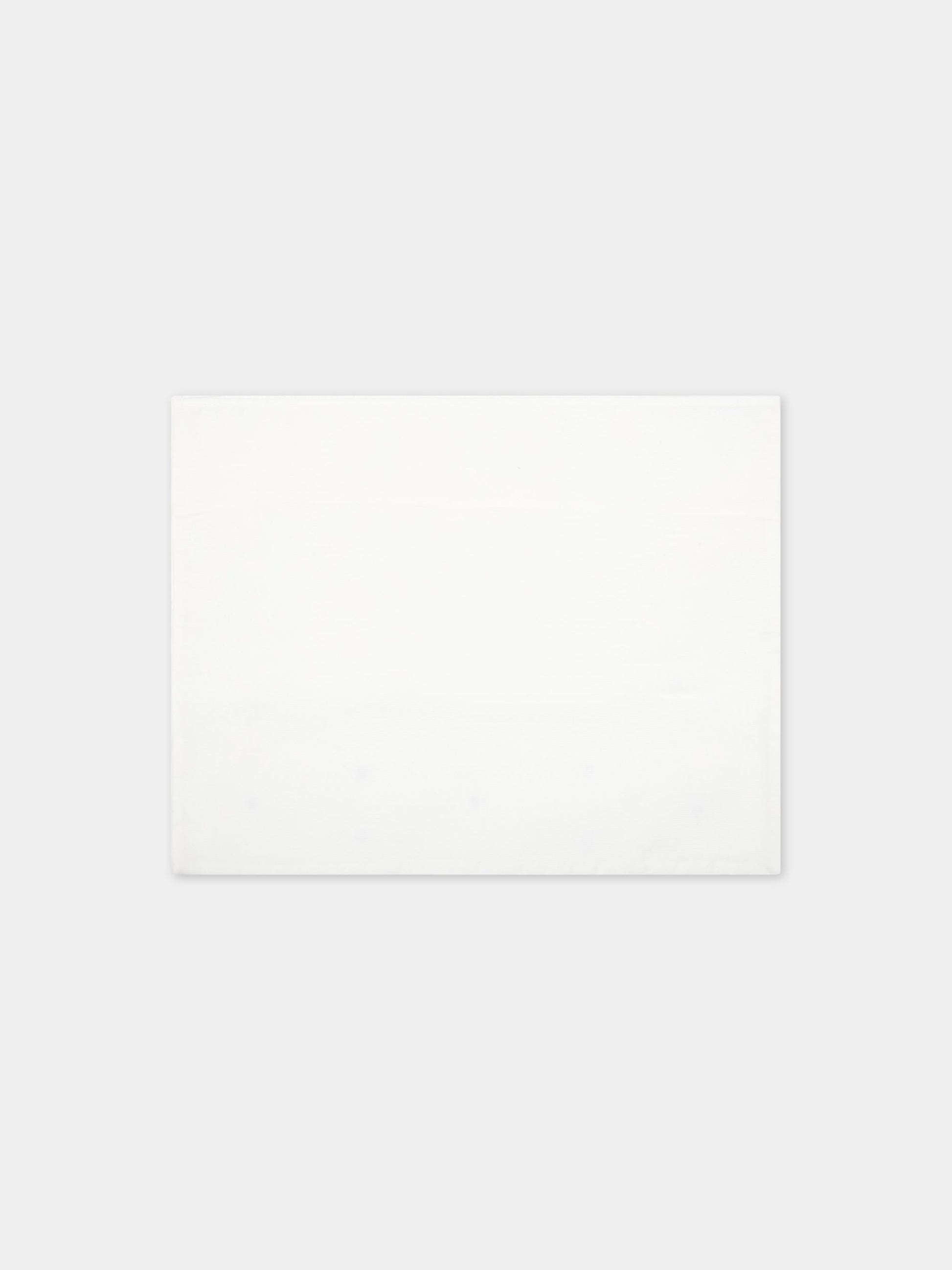 Set lenzuola bianche per neonato con pois blu,Little Bear,1025 LATTE/AZZURRO