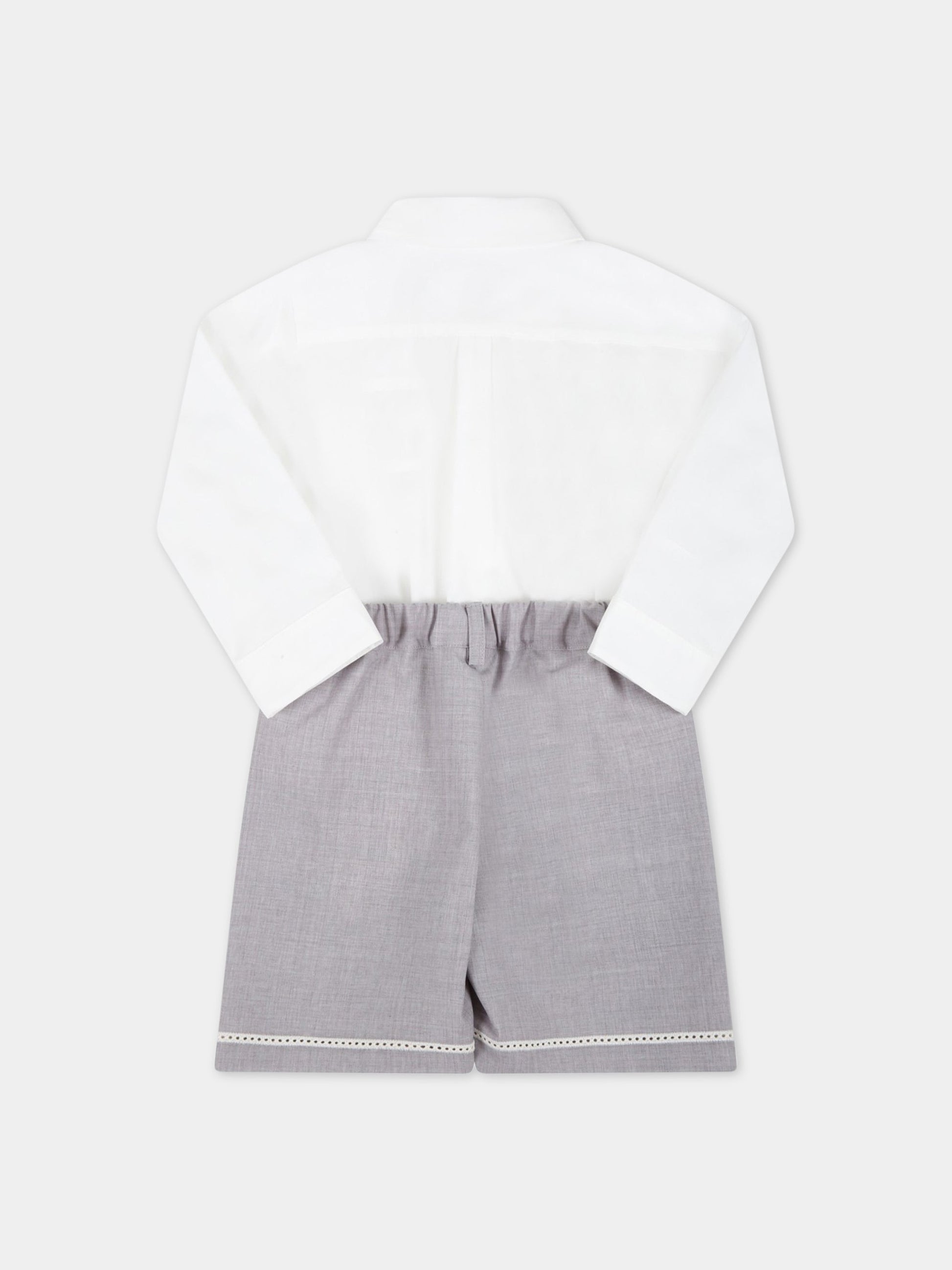 Tutina multicolor per neonato con doppia FF,Fendi Kids,BML122 AG10 F0HT8