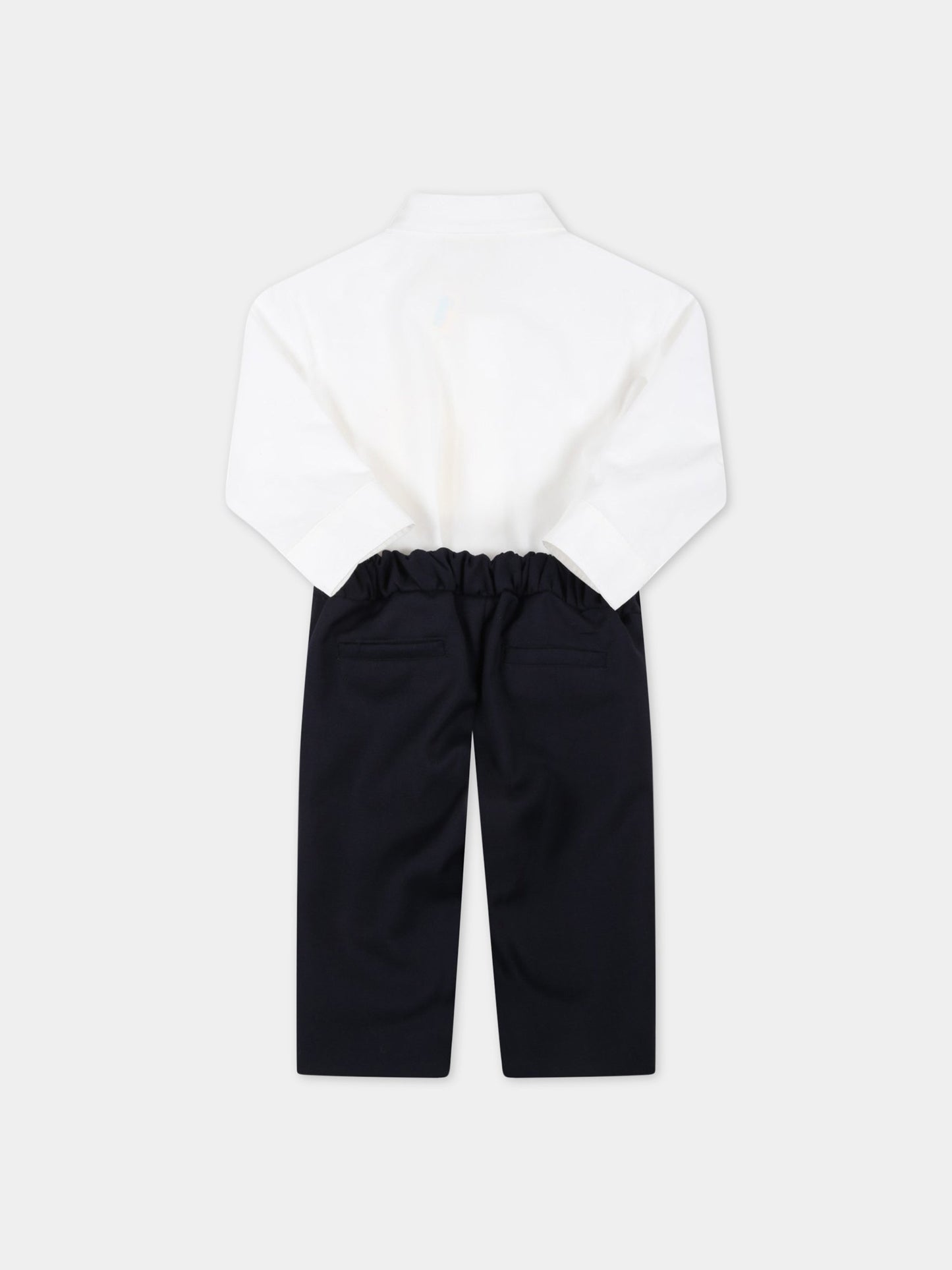 Completo multicolor per neonato con logo,Fendi Kids,BML125 A8DQ F0QB0