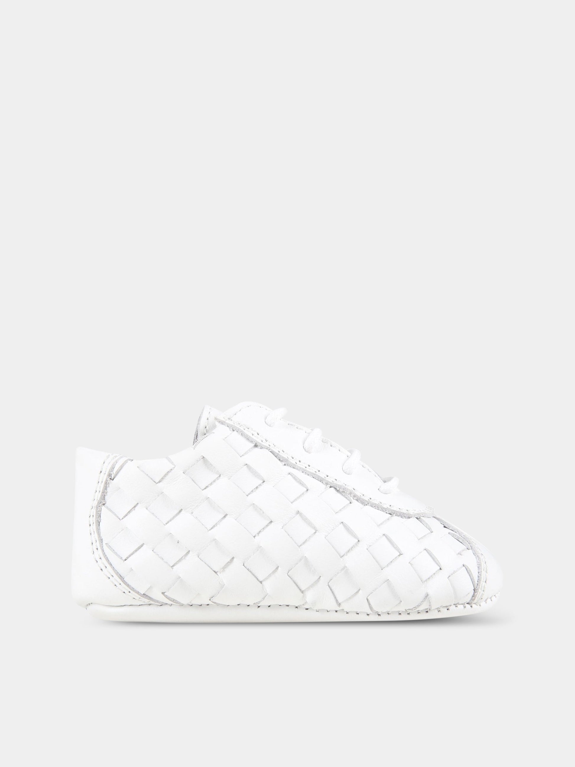 Scarpe bianche da culla per neonati,Gallucci Kids,C00038AM337100