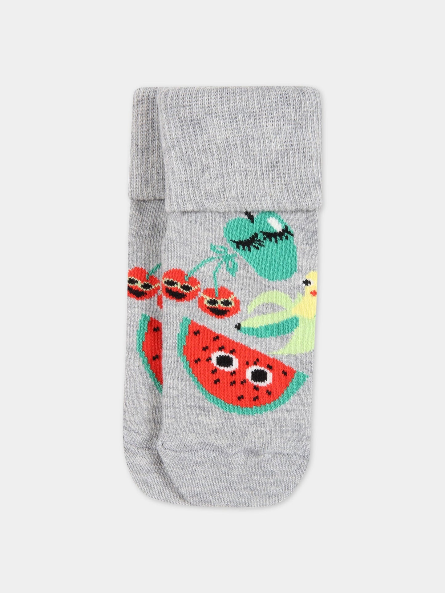 Set multicolor per neonata con frutta,Happy Socks,87421KS000069 KFRM19 3000