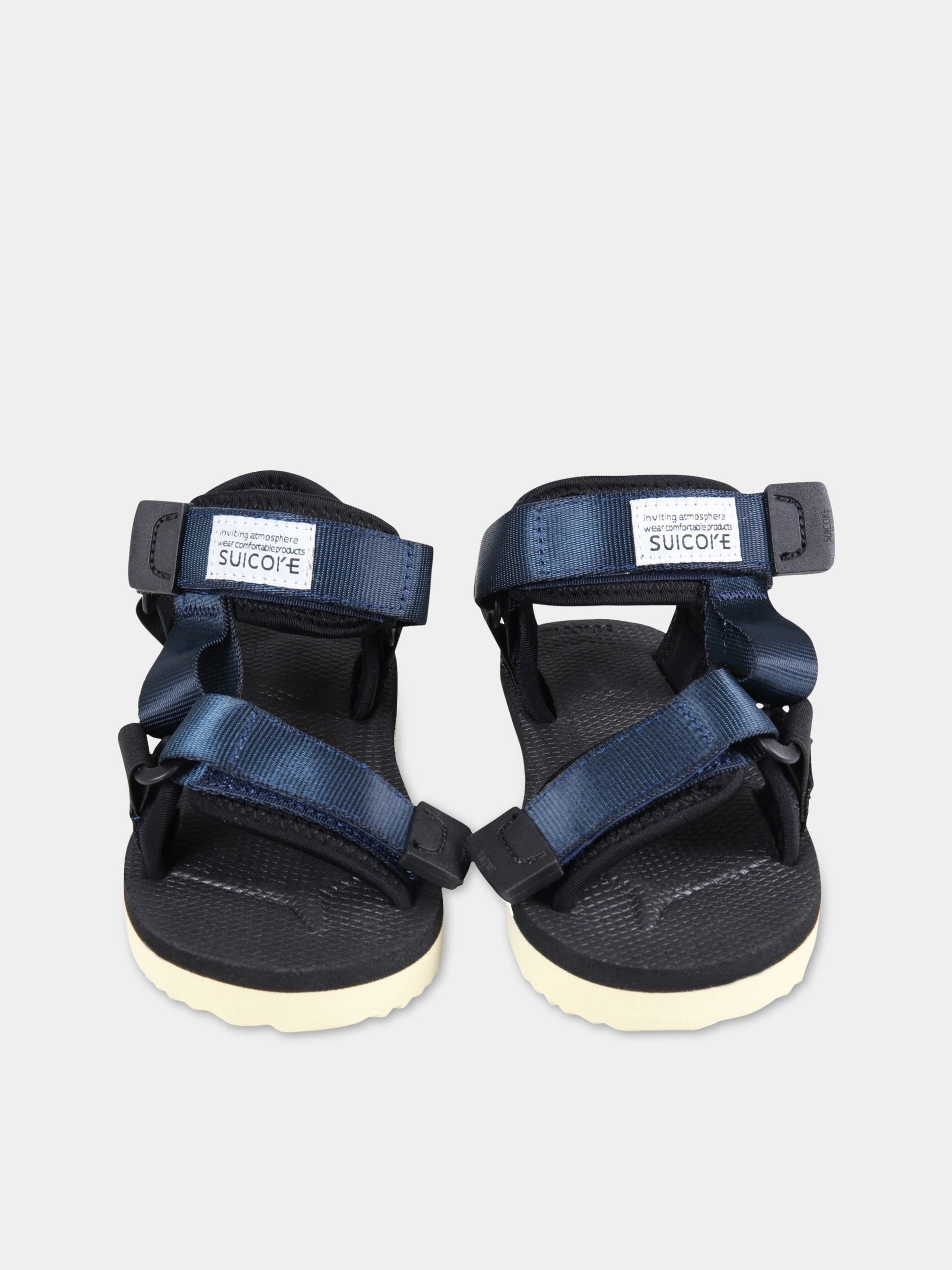 Sandali  Depa  blu per bambino con logo,Suicoke,OG-022-2KIDS_003