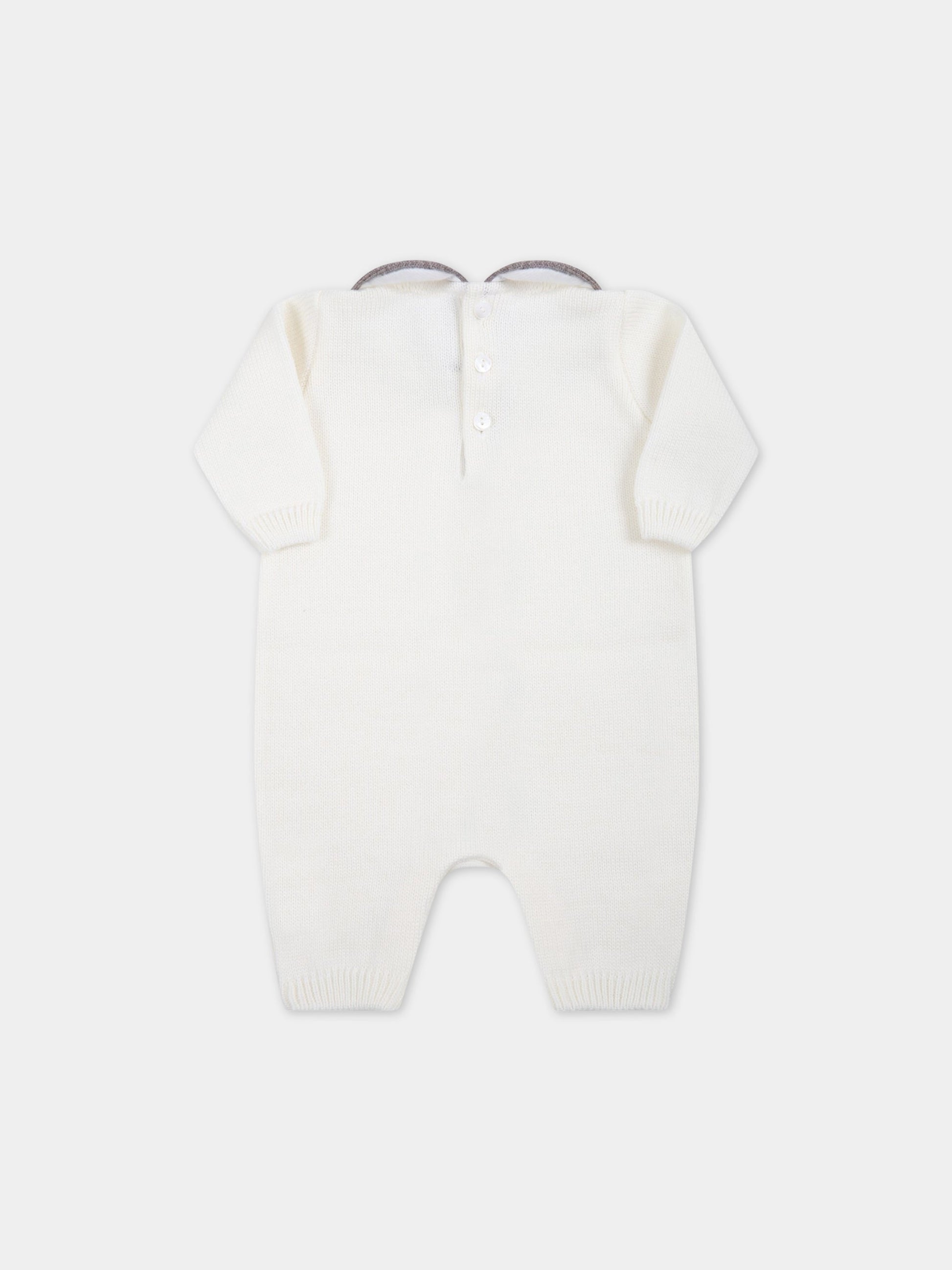 Tutina avorio per neonati,Little Bear,3141 LATTE/TORTORA