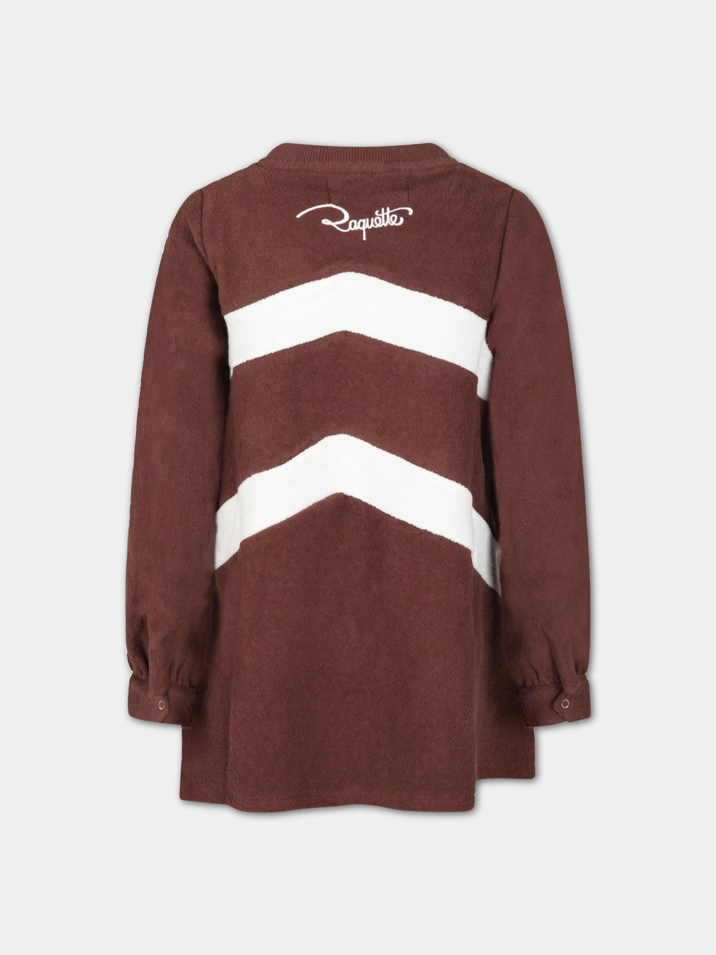 Vestito multicolor per bambina con logo bianco,Raquette,ST-K-023 70