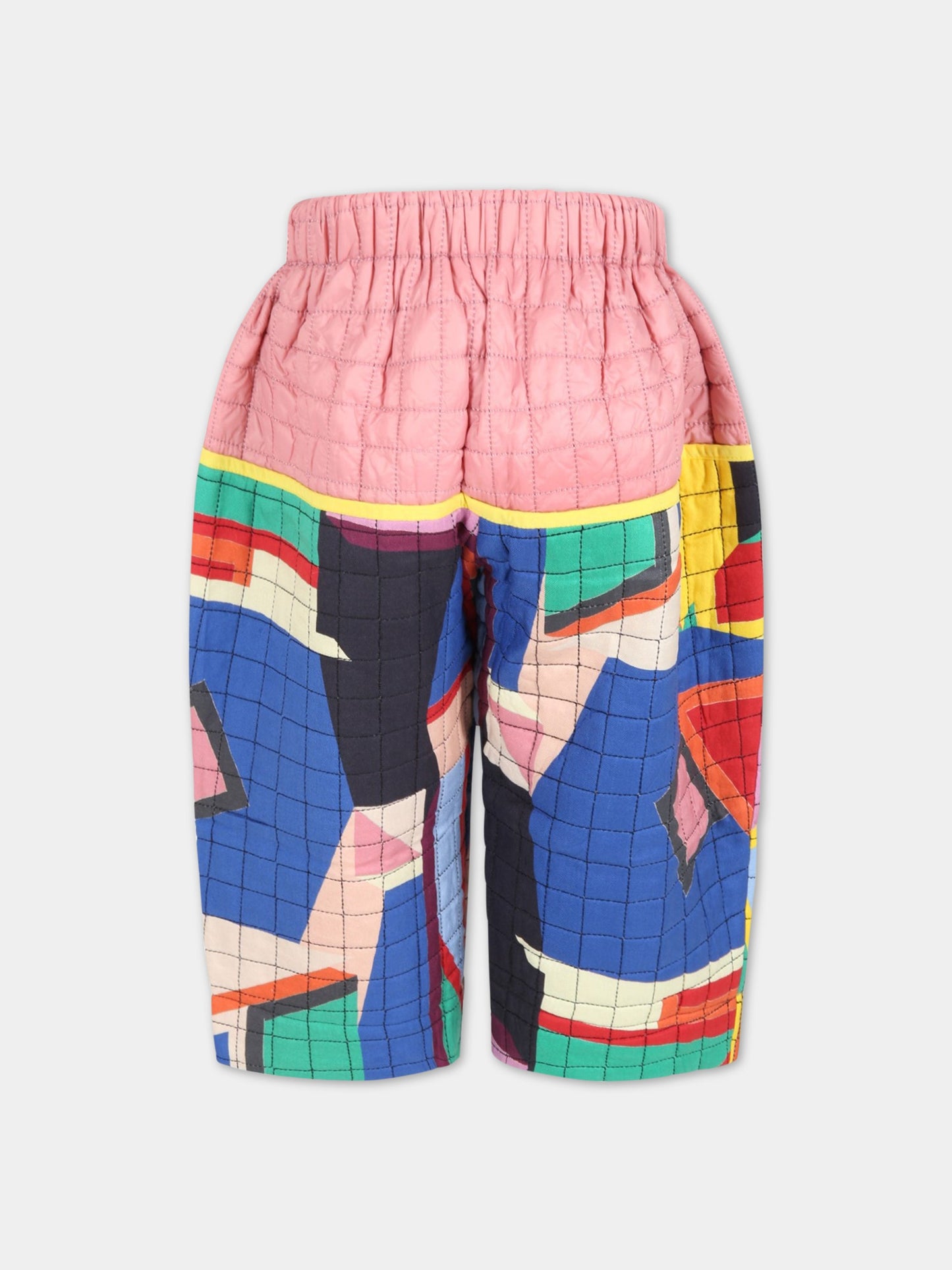 Bermuda multicolor per bambina,Tia Cibani,FW21 KG TR36S WO30