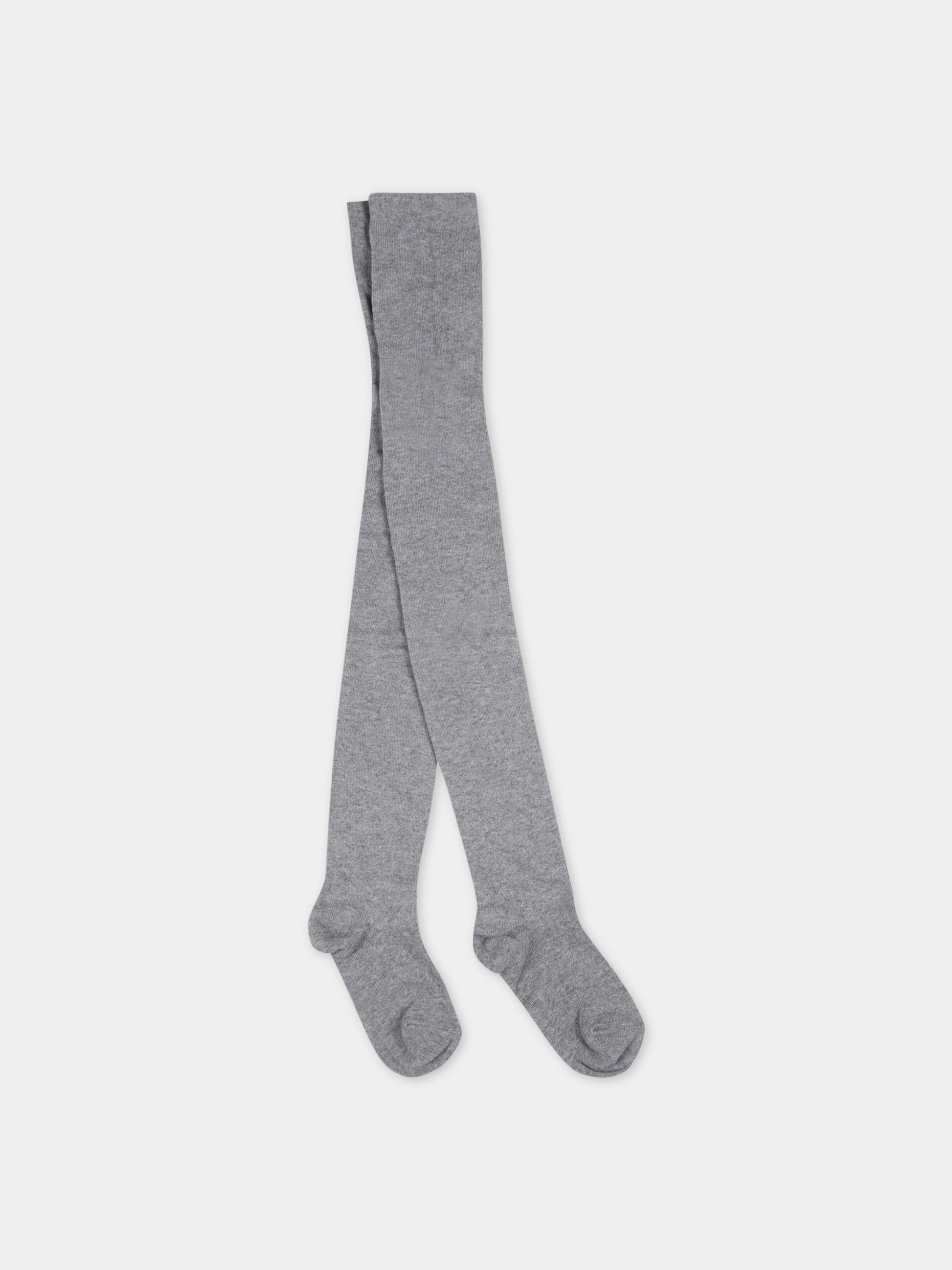 Collant grigio per bambina,Story Loris,13414 N5