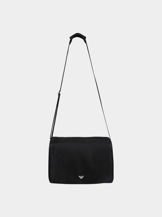 Borsa mamma blu per neonato,Armani Junior,402145 CC904 06935