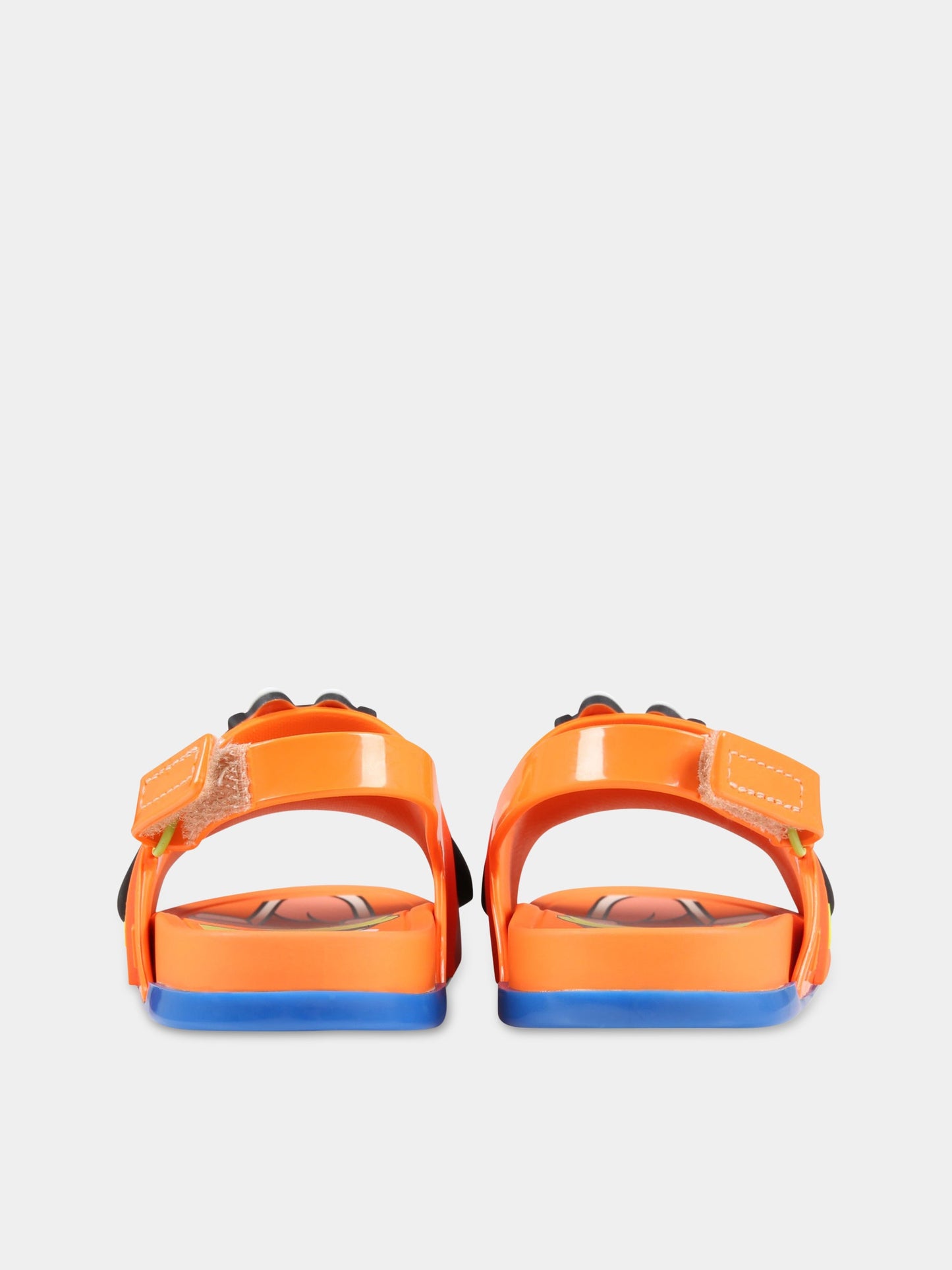 Sandali arancioni per bambino con Pippo,Mini Melissa,33395 52050