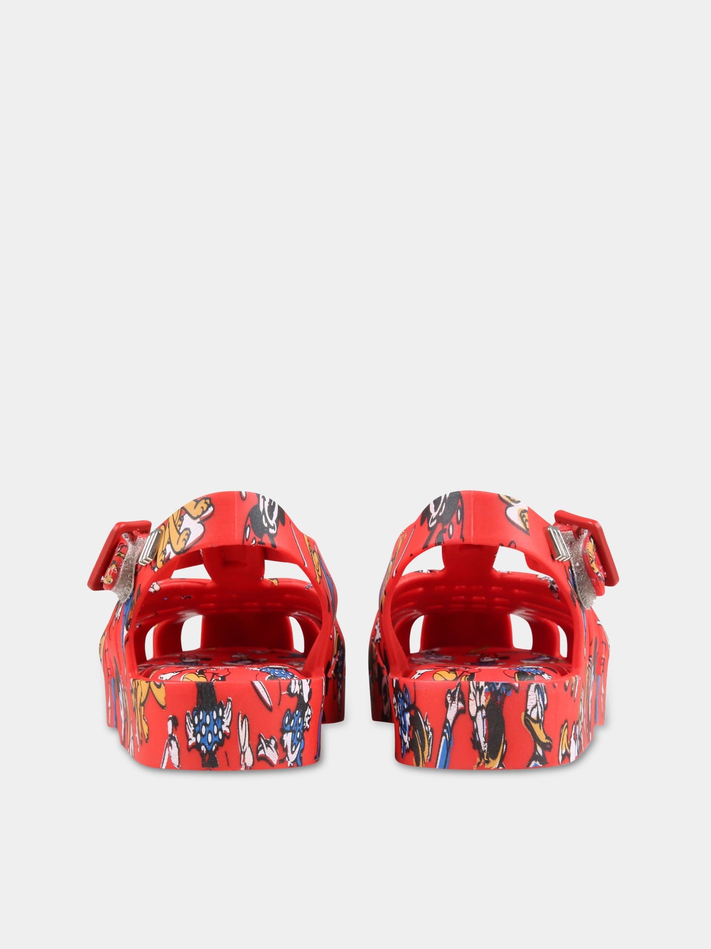 Sandali rossi per bambino con personaggi Disney,Mini Melissa,33445 54093