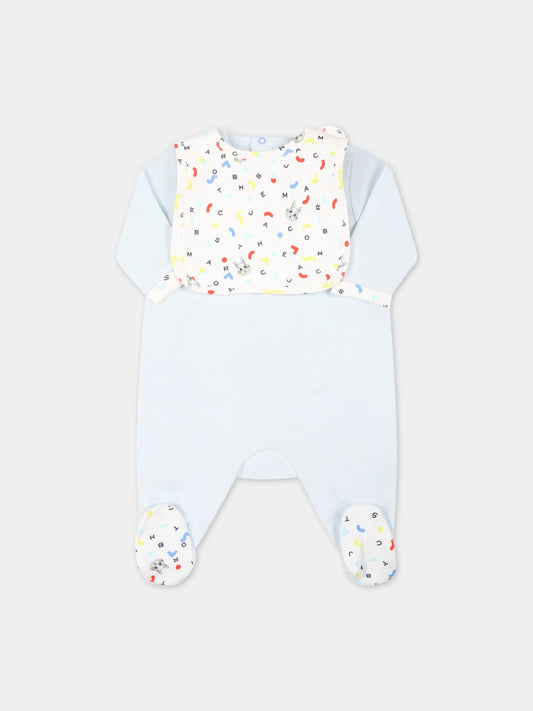 Set multicolor per neonato con logo,Little Marc Jacobs,W98141 791