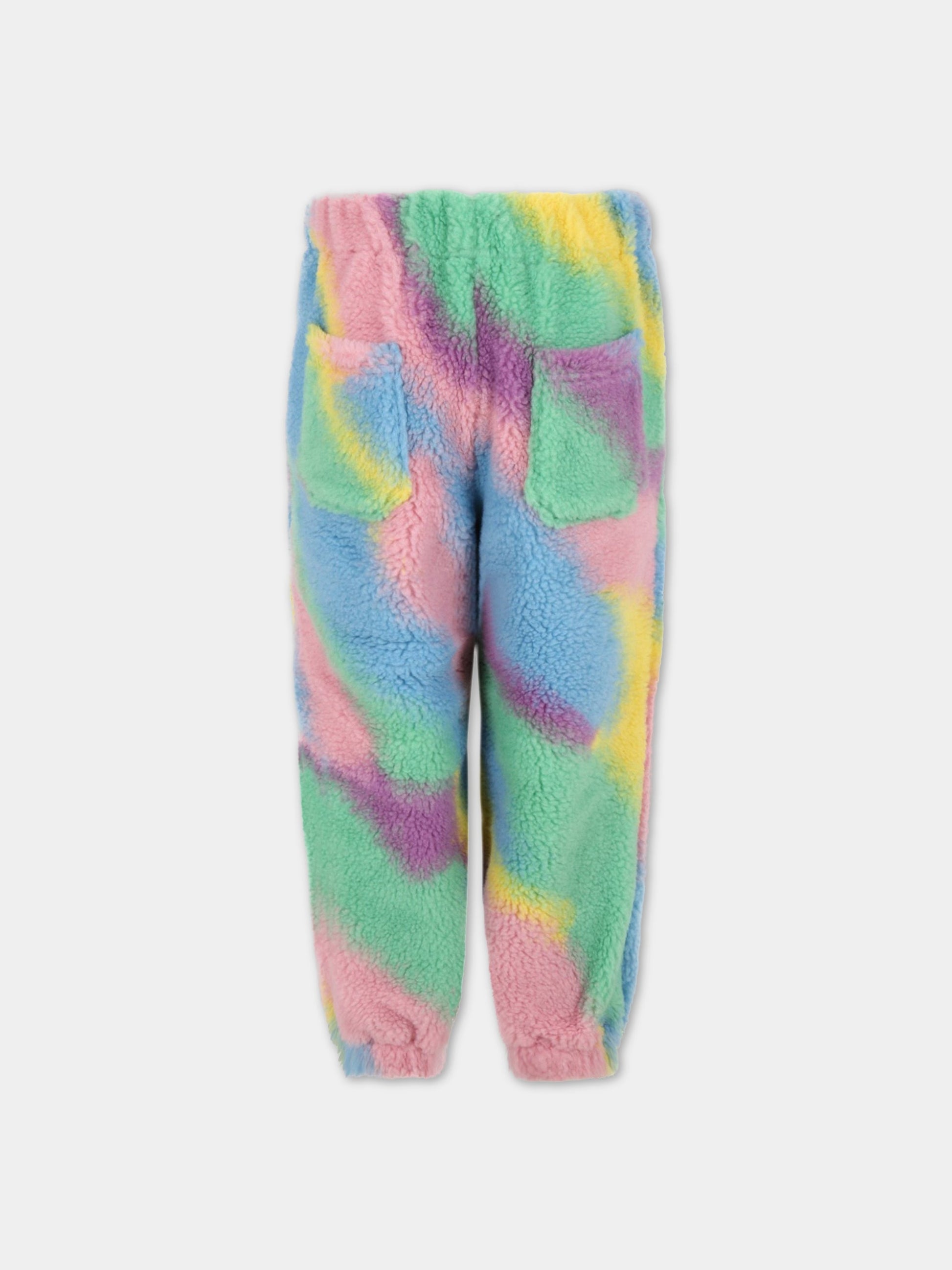 Pantalone multicolor per bambina,Stella Mccartney Kids,8R6B40 Z0533 999MC