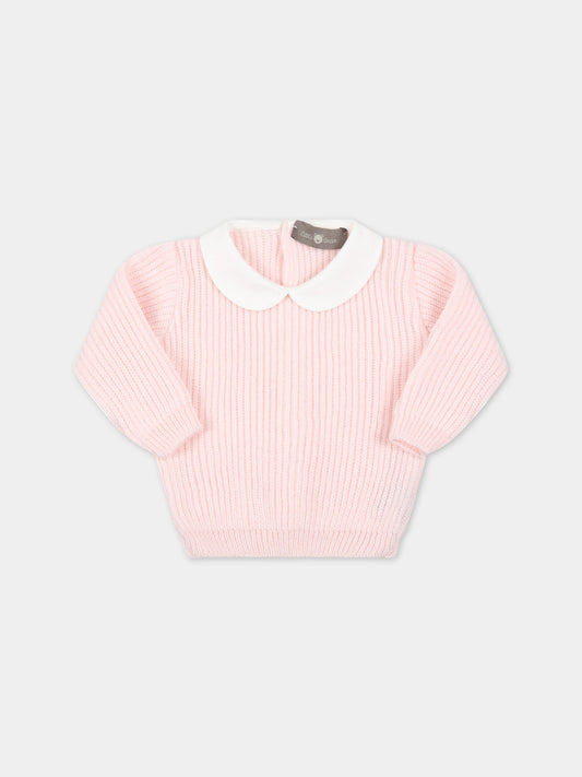 Maglione rosa per neonata,Little Bear,5007 CIPRIA