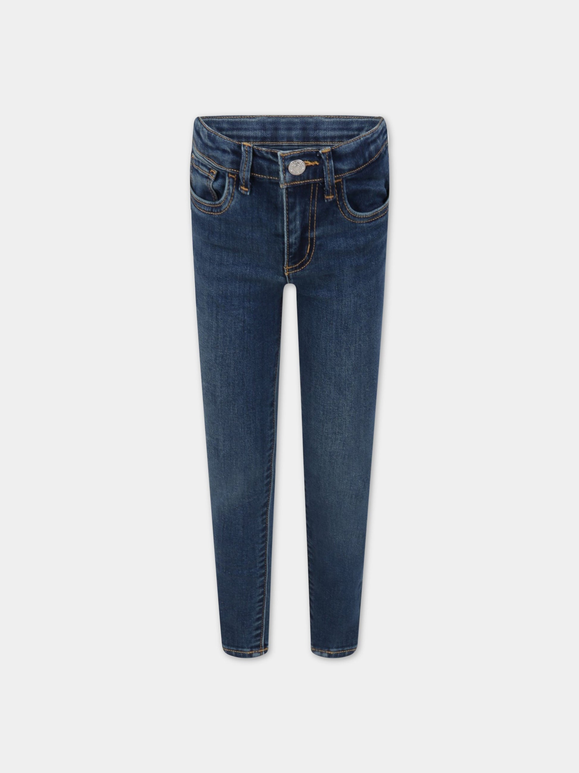 Jeans celeste per bambina,Levi's Kids,LKEE356 M1O