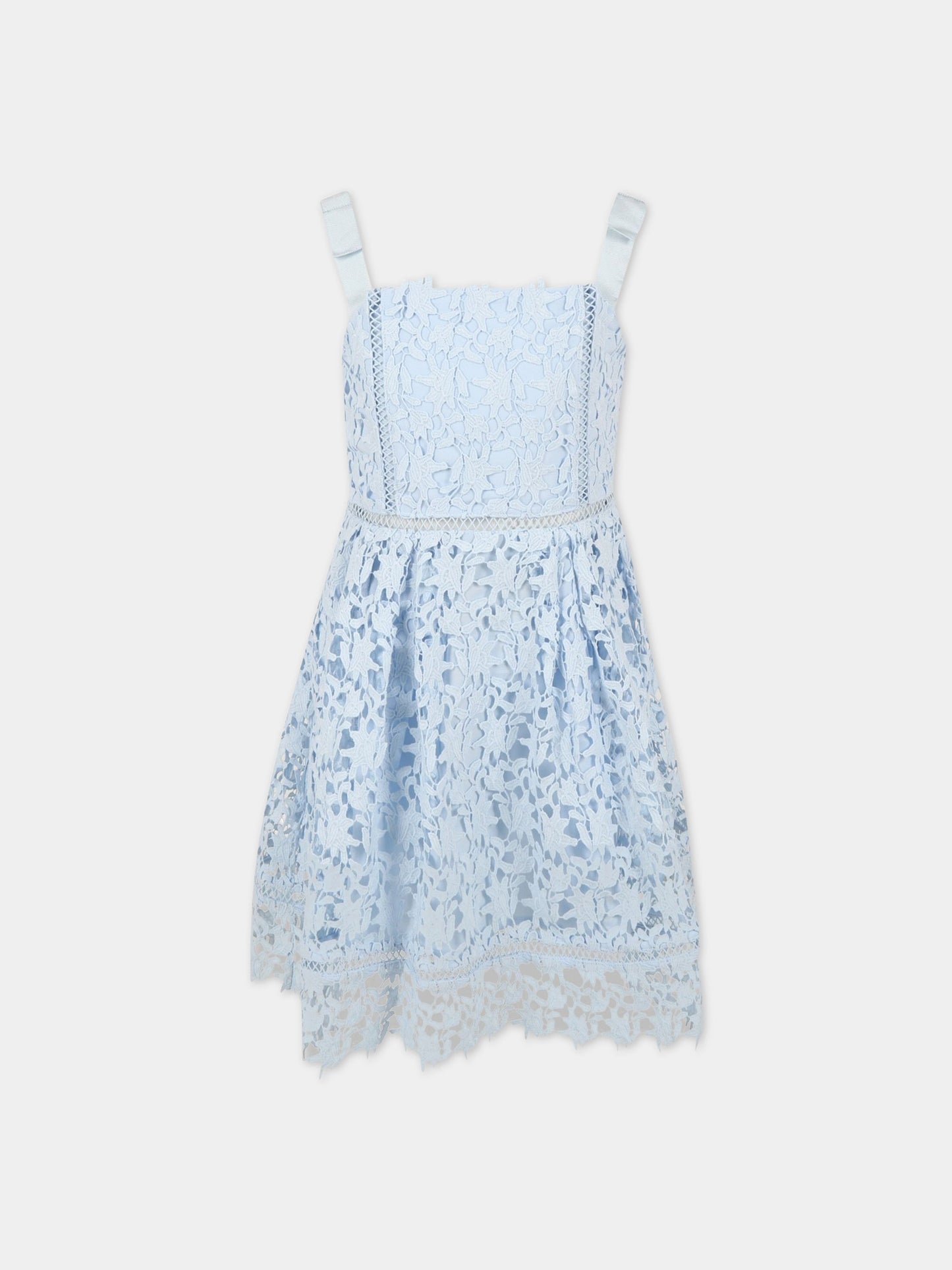 Vestito celeste per bambina,Self-portrait,PF22 726