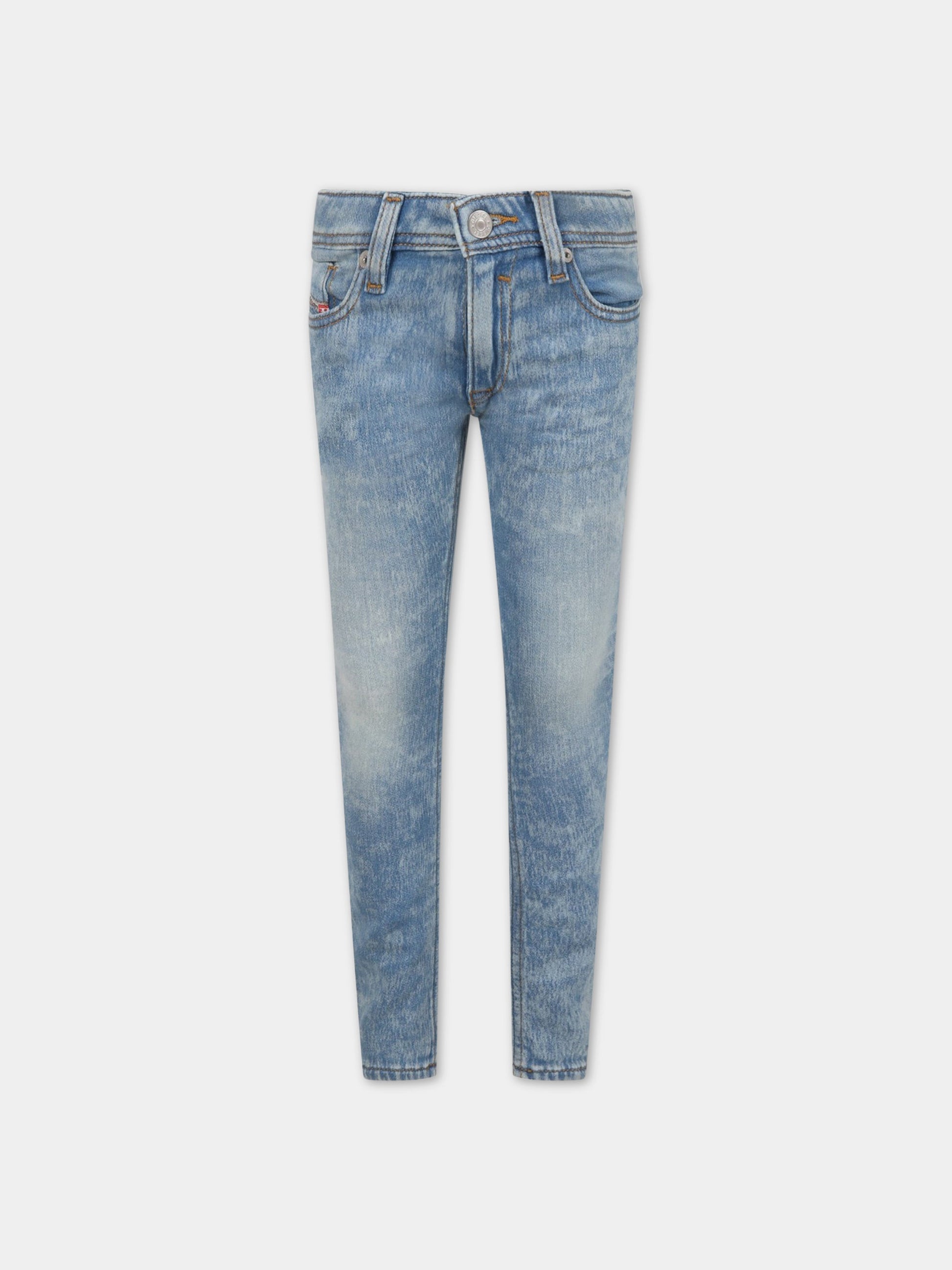 Jeans ''Sleenker'' celeste per bambino,Diesel,00J3Y1 KXB7U K01