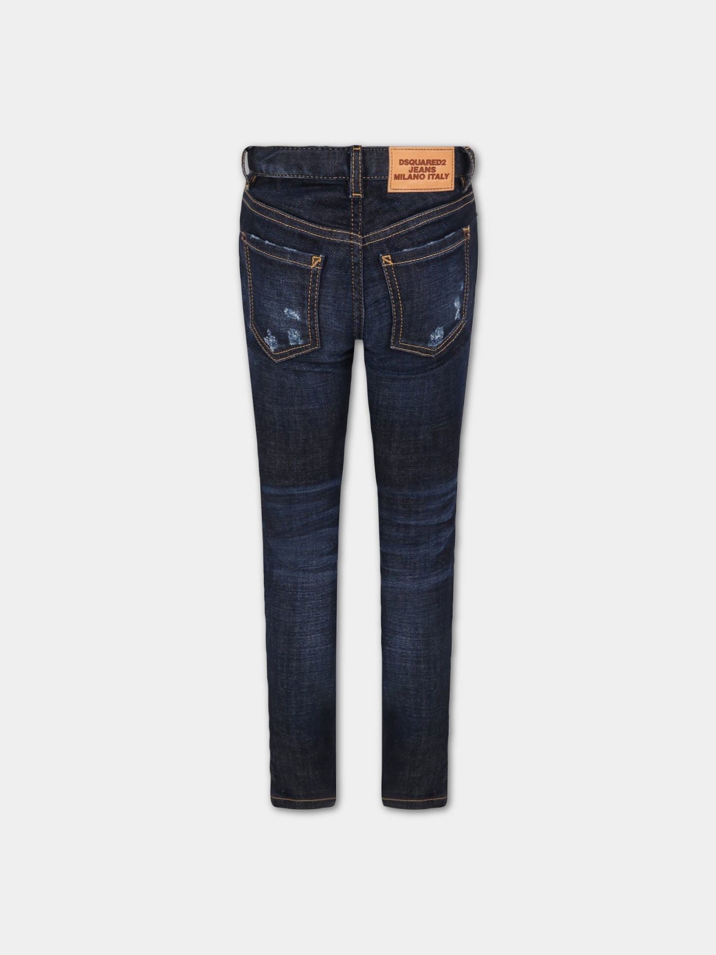 Jeans blu per bambina,Dsquared2,DQ01DX D0A05 D2P101F DQ01