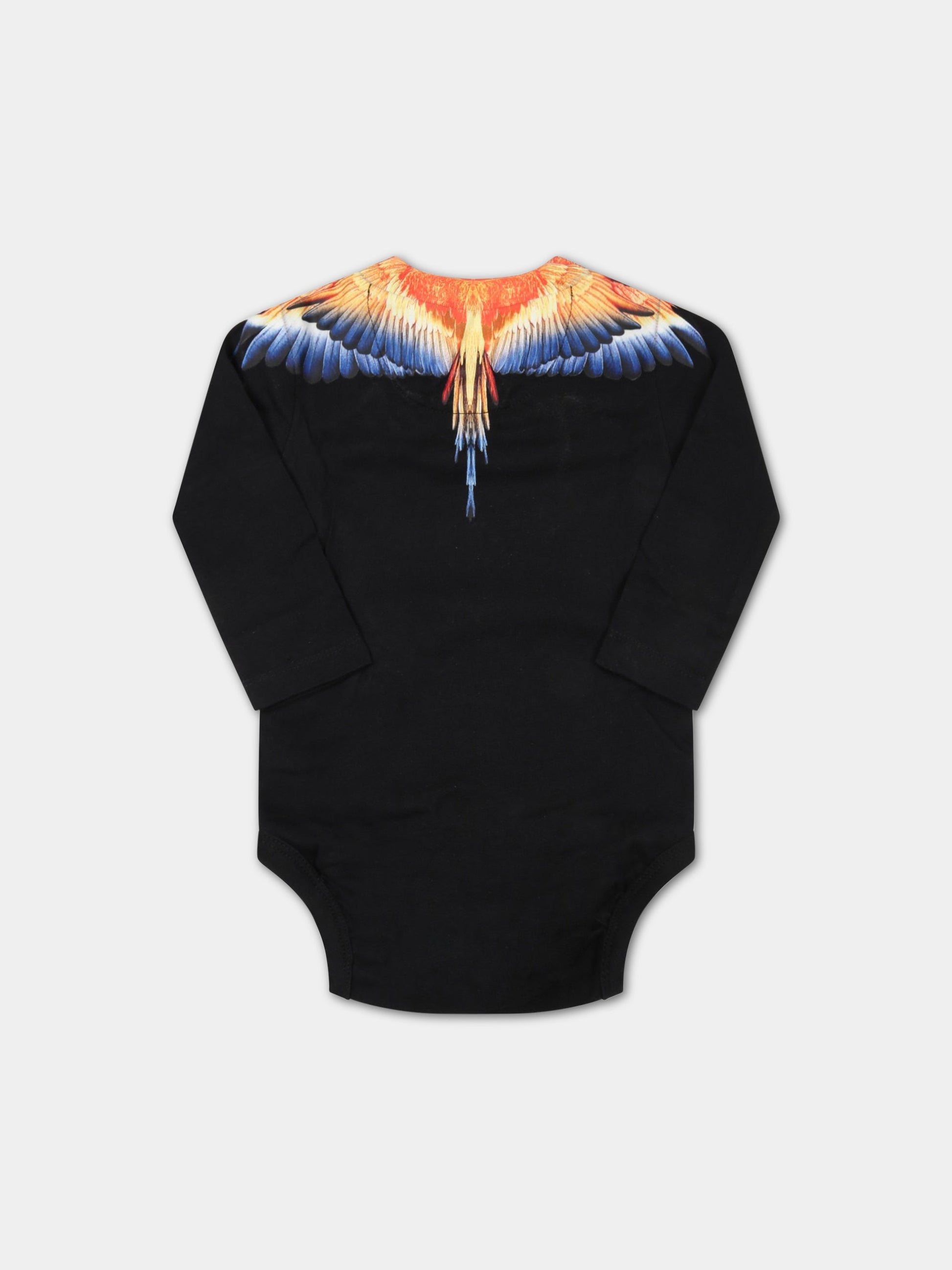 Set multicolor per neonato con ali,Marcelo Burlon Kids,CB2X002F22JER0010110