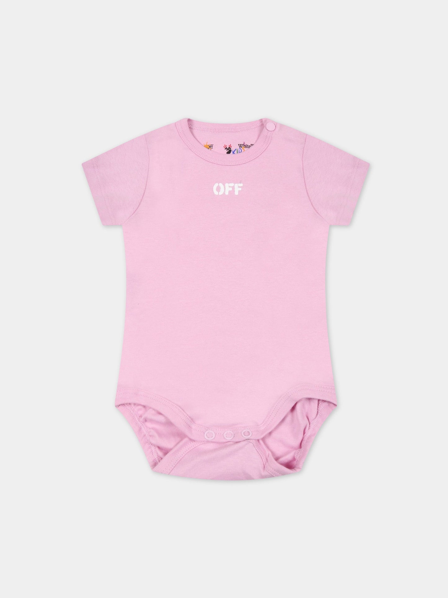 Set multicolor per neonata con logo,Off White,OG2X001F22JER0018484