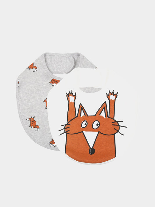 Set multicolor per neonato con volpi,Stella Mccartney Kids,8RB559 Z0674 905MC