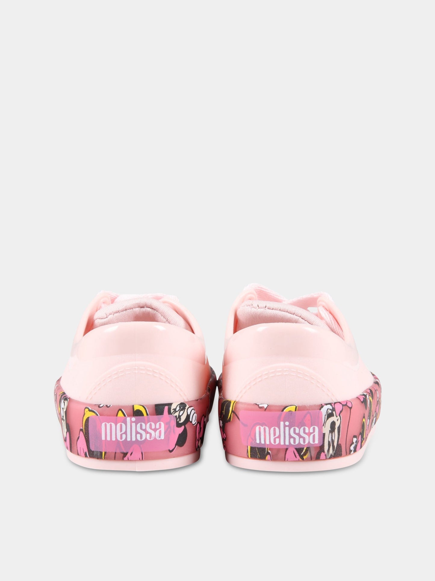 Sneakers rosa per bambina con Minni,Mini Melissa,33460 50485 06411