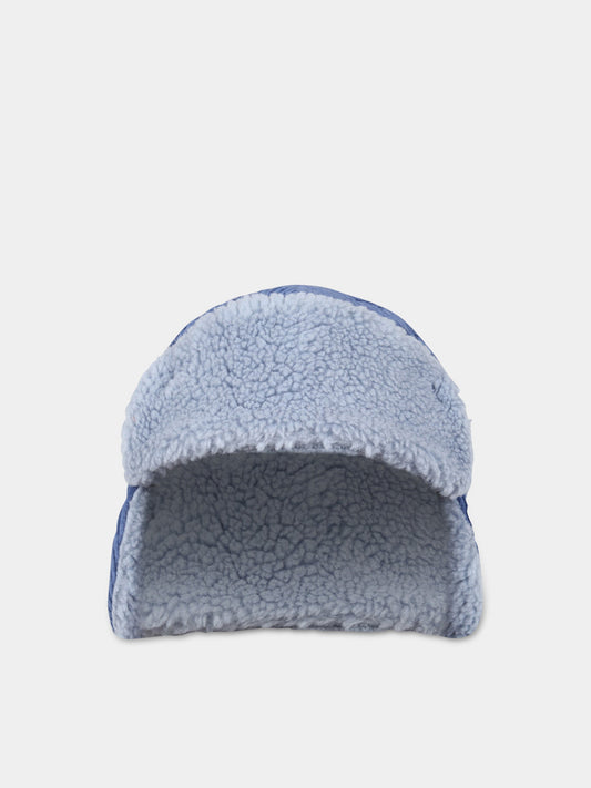 Cappello blu per bambini,Wander & Wonder,KN12227 INDIGO CORD