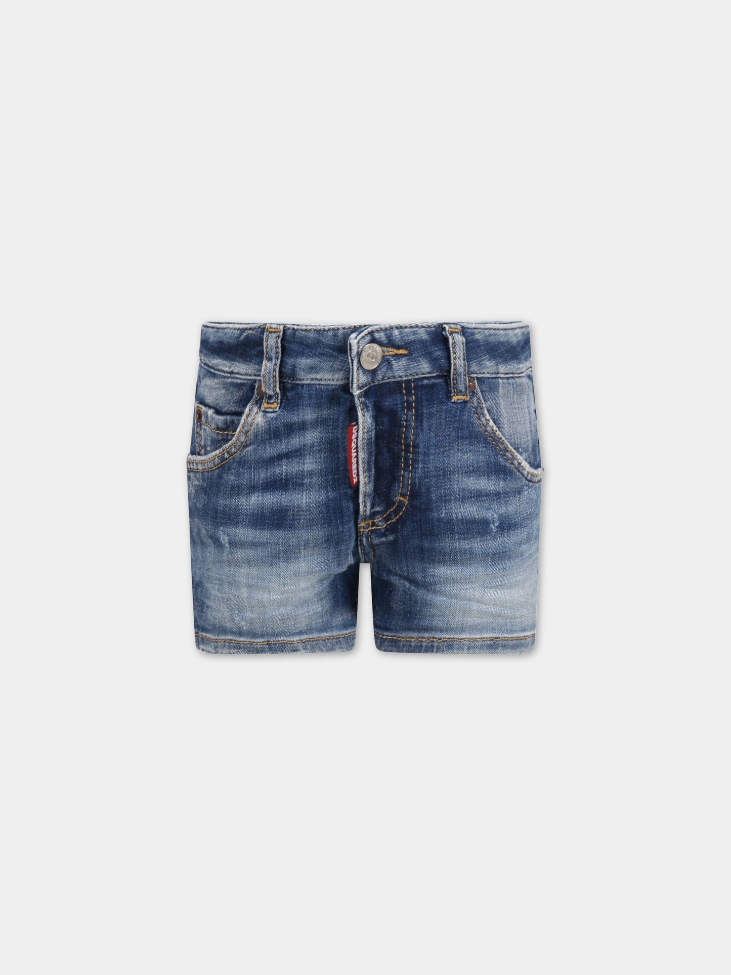 Short blu per bambina,Dsquared2,DQ02QR D005F DQ01