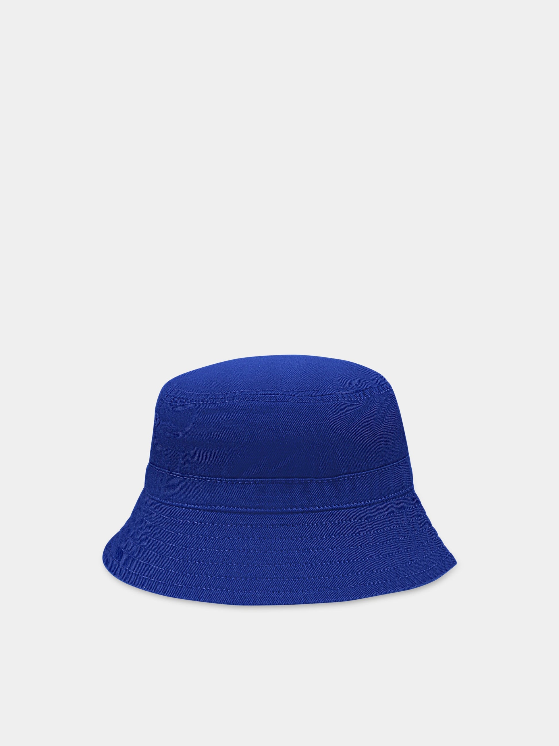 Cloche blu per neonato con pony giallo ricamato,Ralph Lauren Kids,850896008